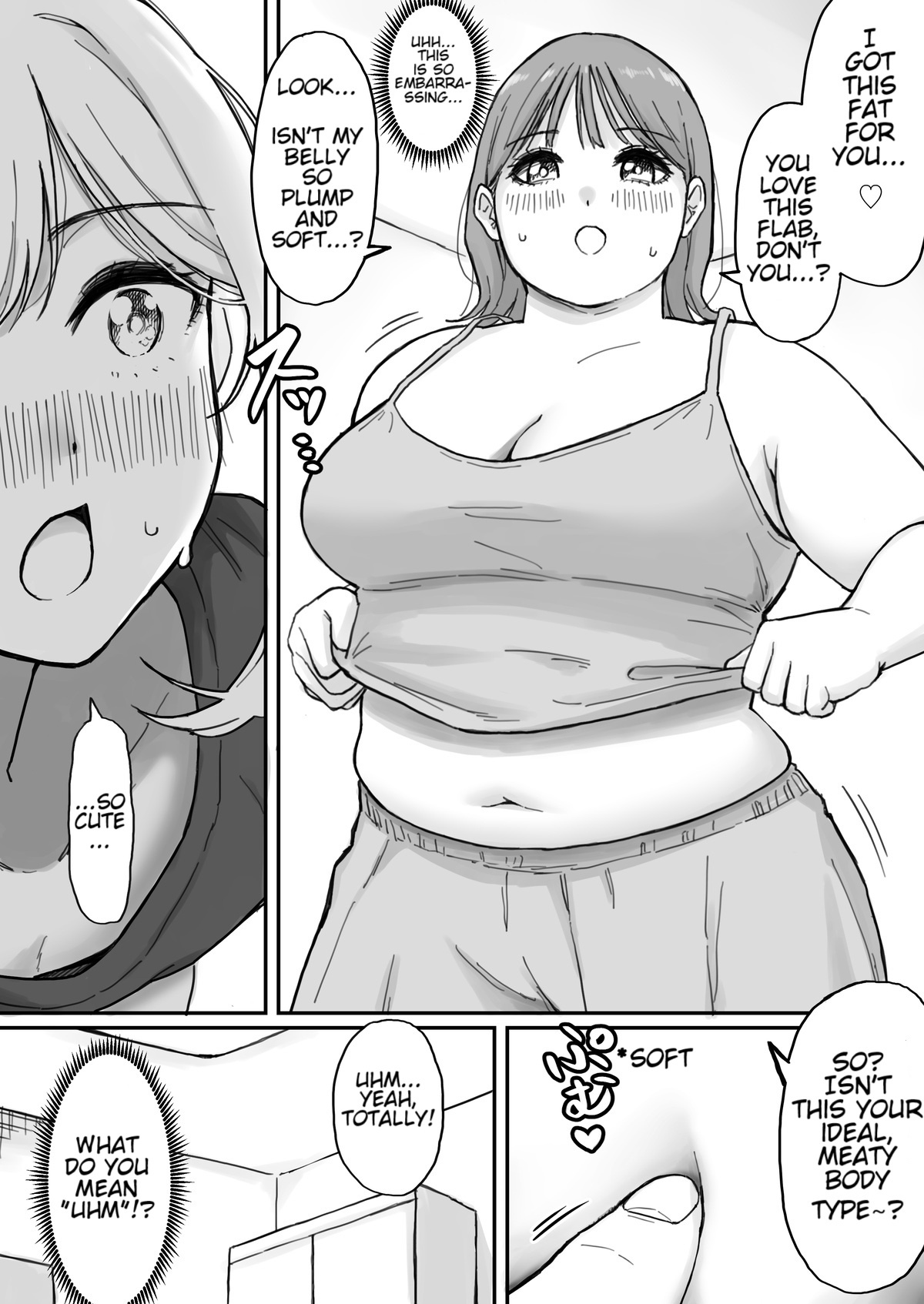 My Boyfriend Had A Fetish For Excess Fat page 14