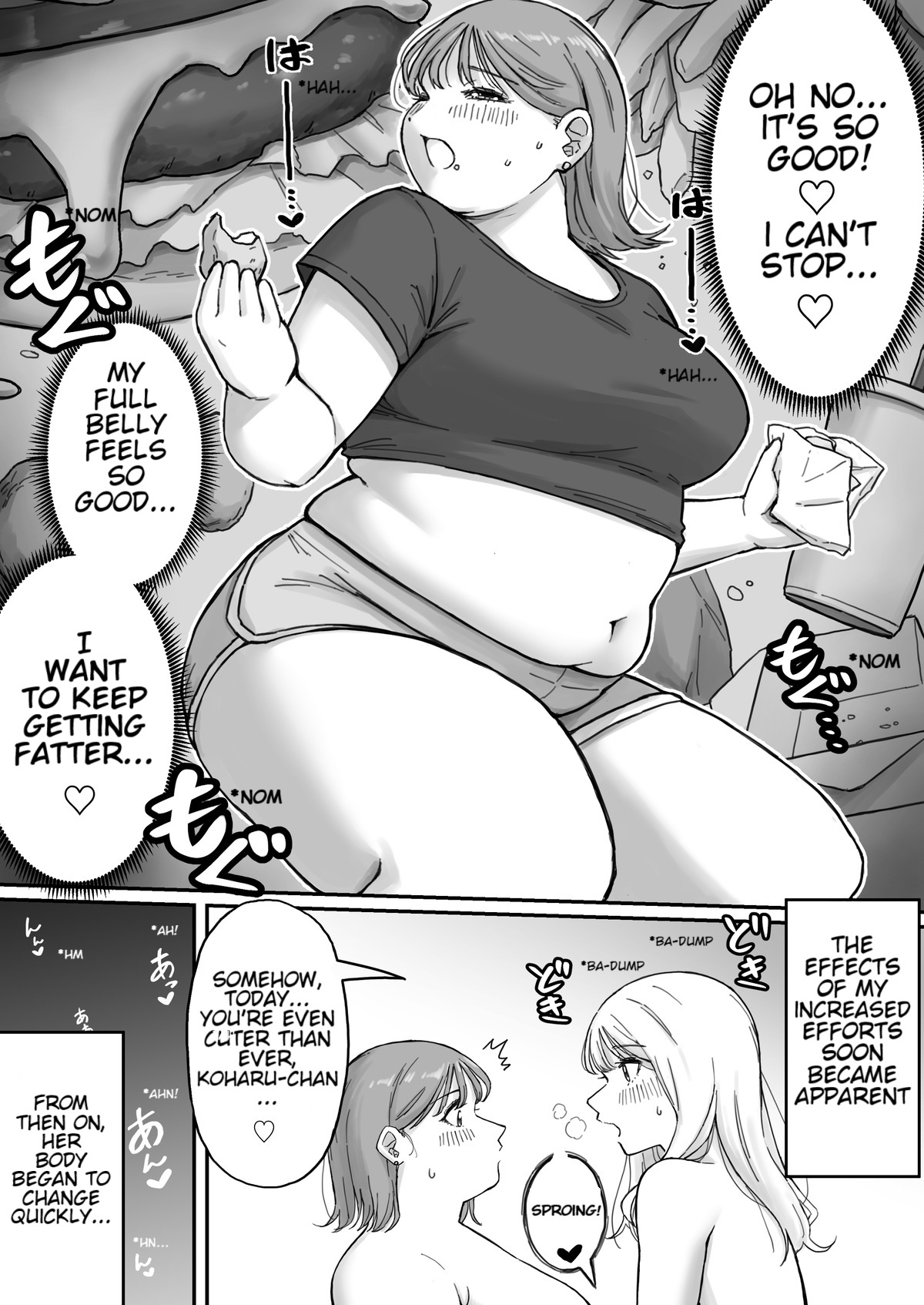 My Boyfriend Had A Fetish For Excess Fat page 18