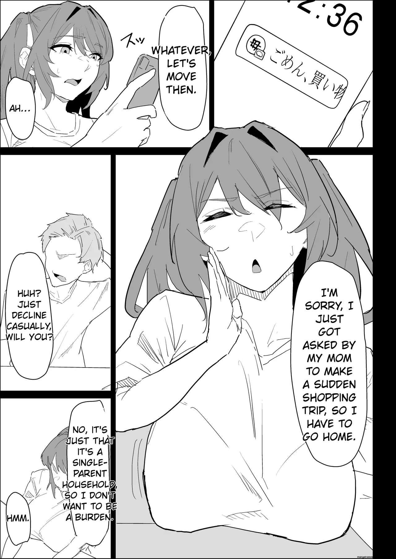 My Busty Older Sister, Who Has A Boyfriend, Reluctantly Helps Me Out. page 7