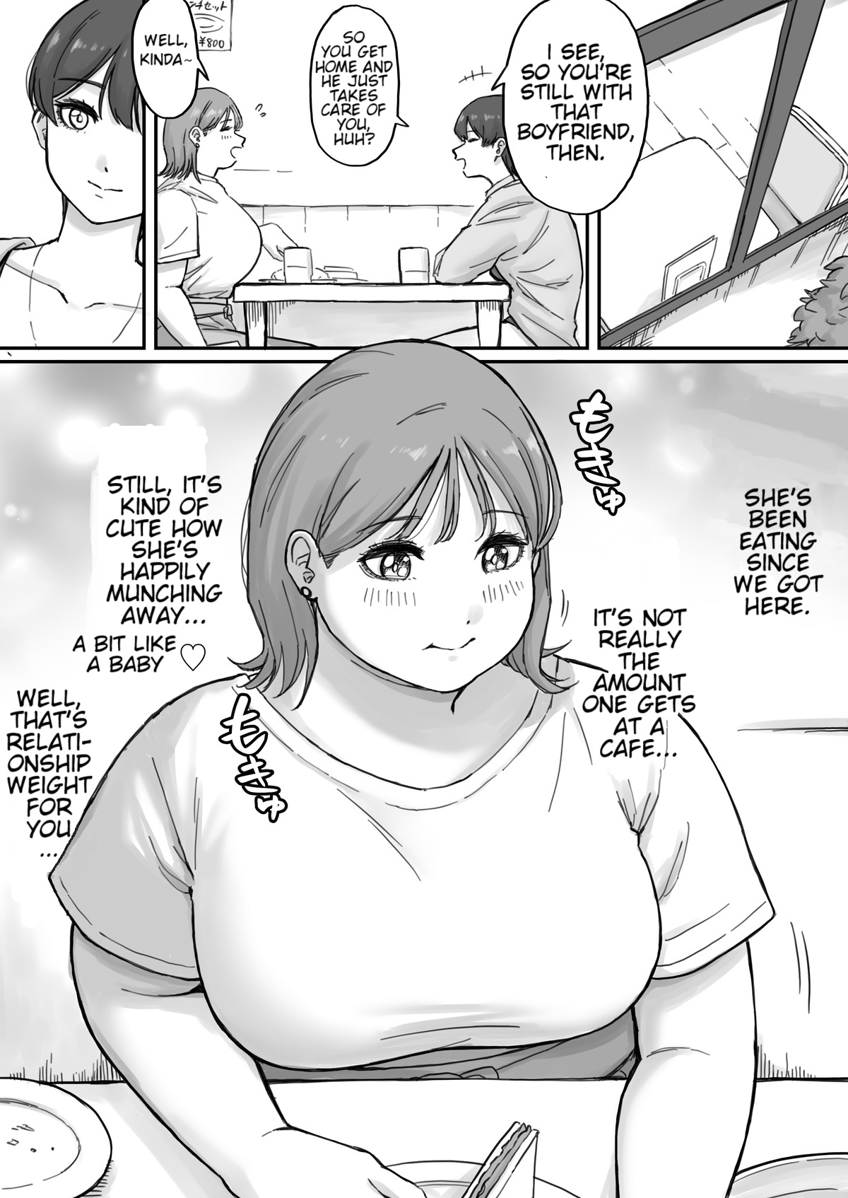 My Femboy Boyfriend Has A Fat Fetish page 12