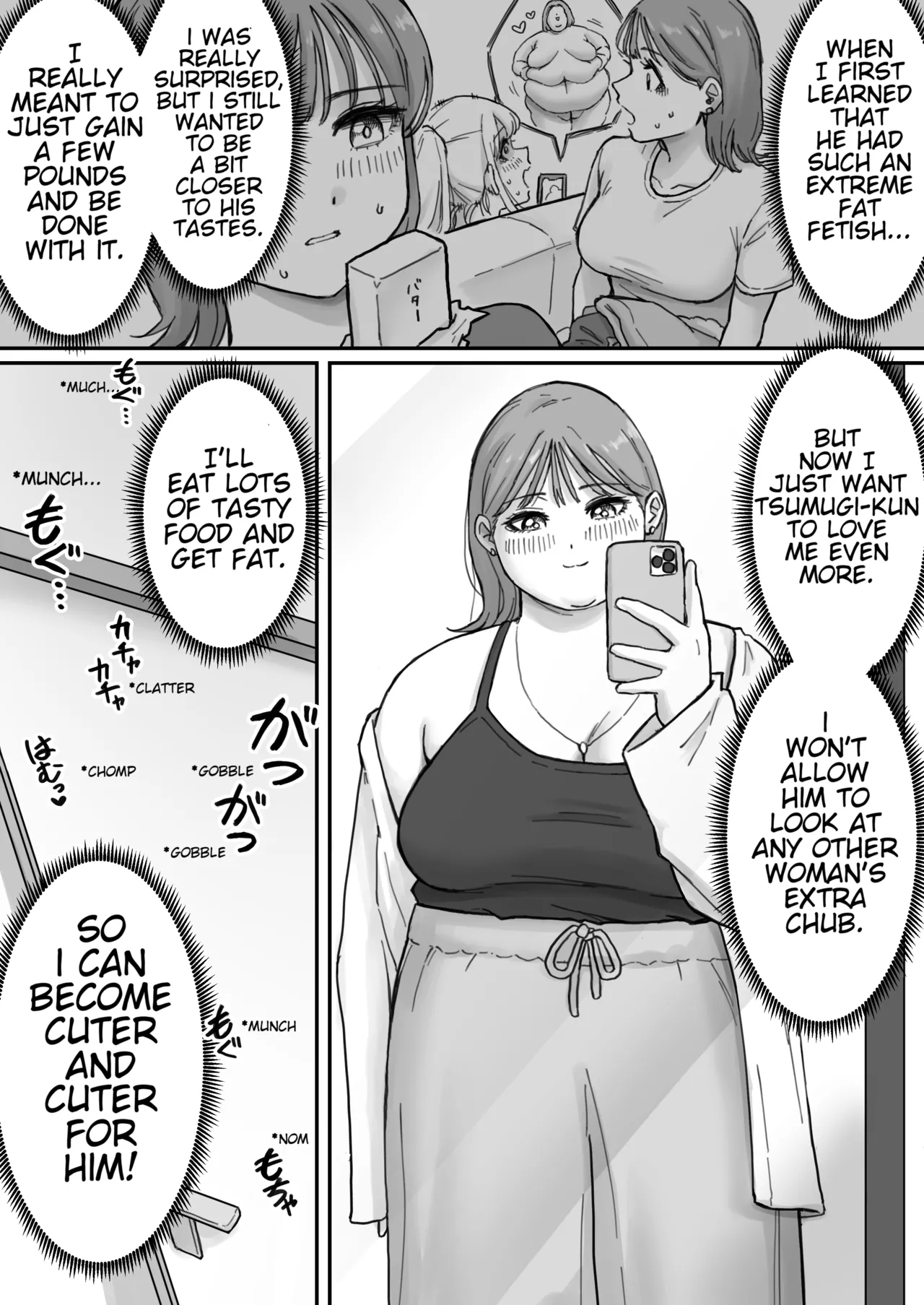 My Femboy Boyfriend Has A Fat Fetish page 20