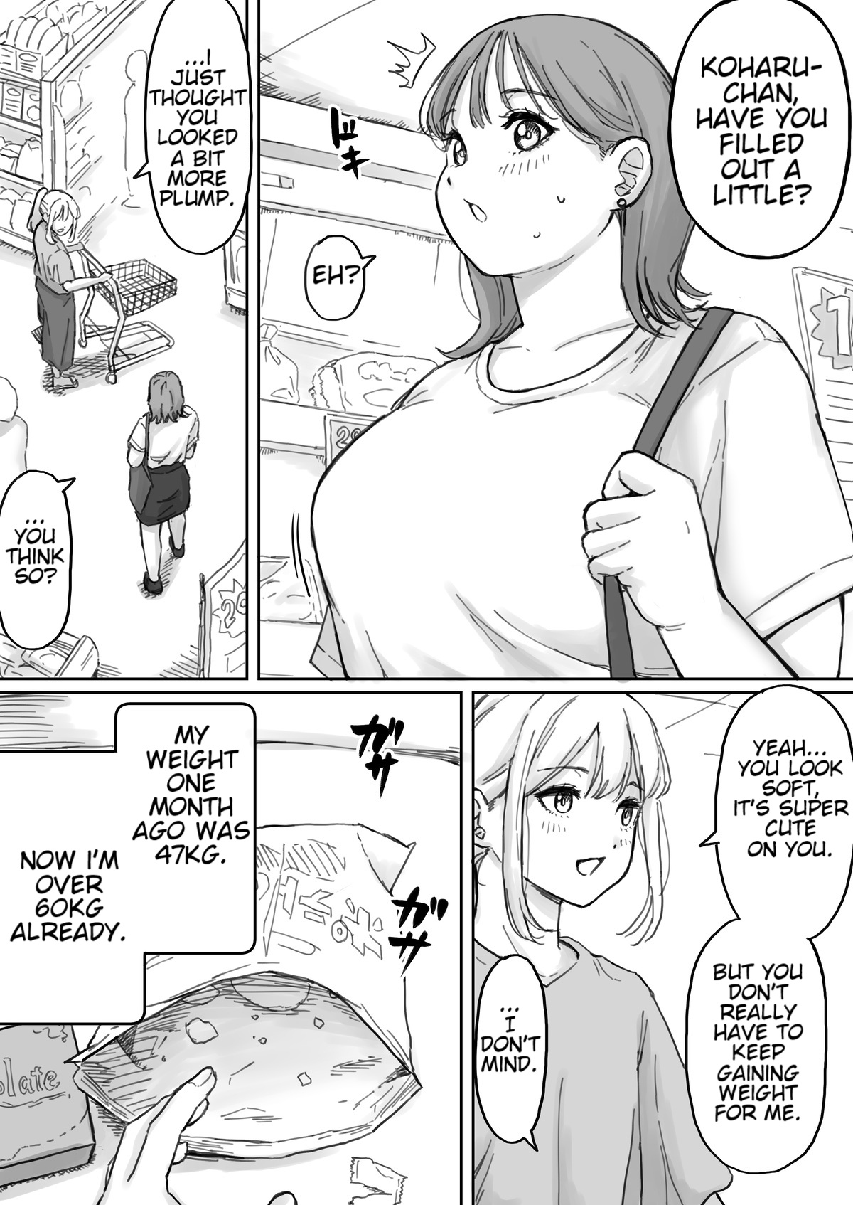 My Femboy Boyfriend Has A Fat Fetish page 5