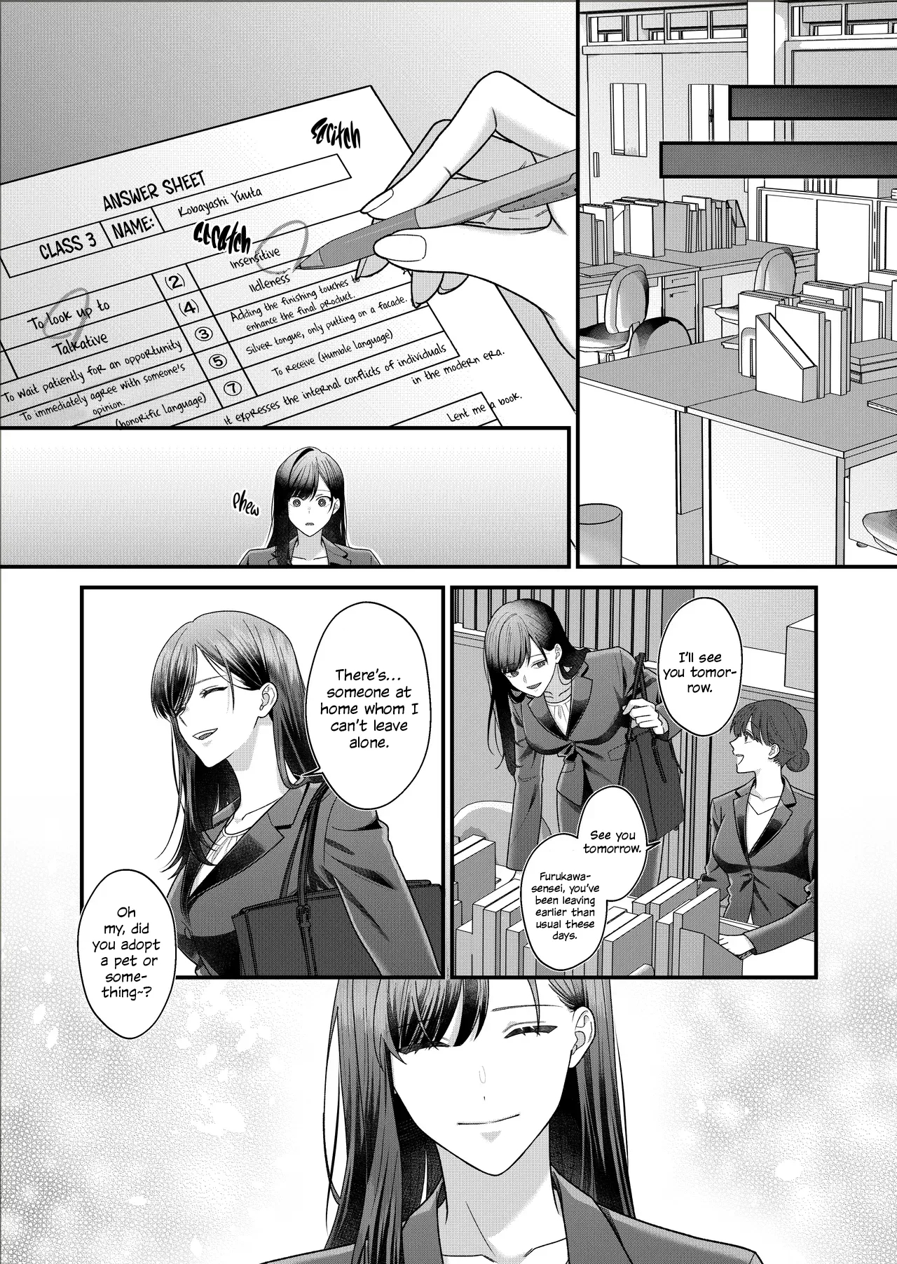 My Former Student, Asada, Knows Everything About My Body. page 38
