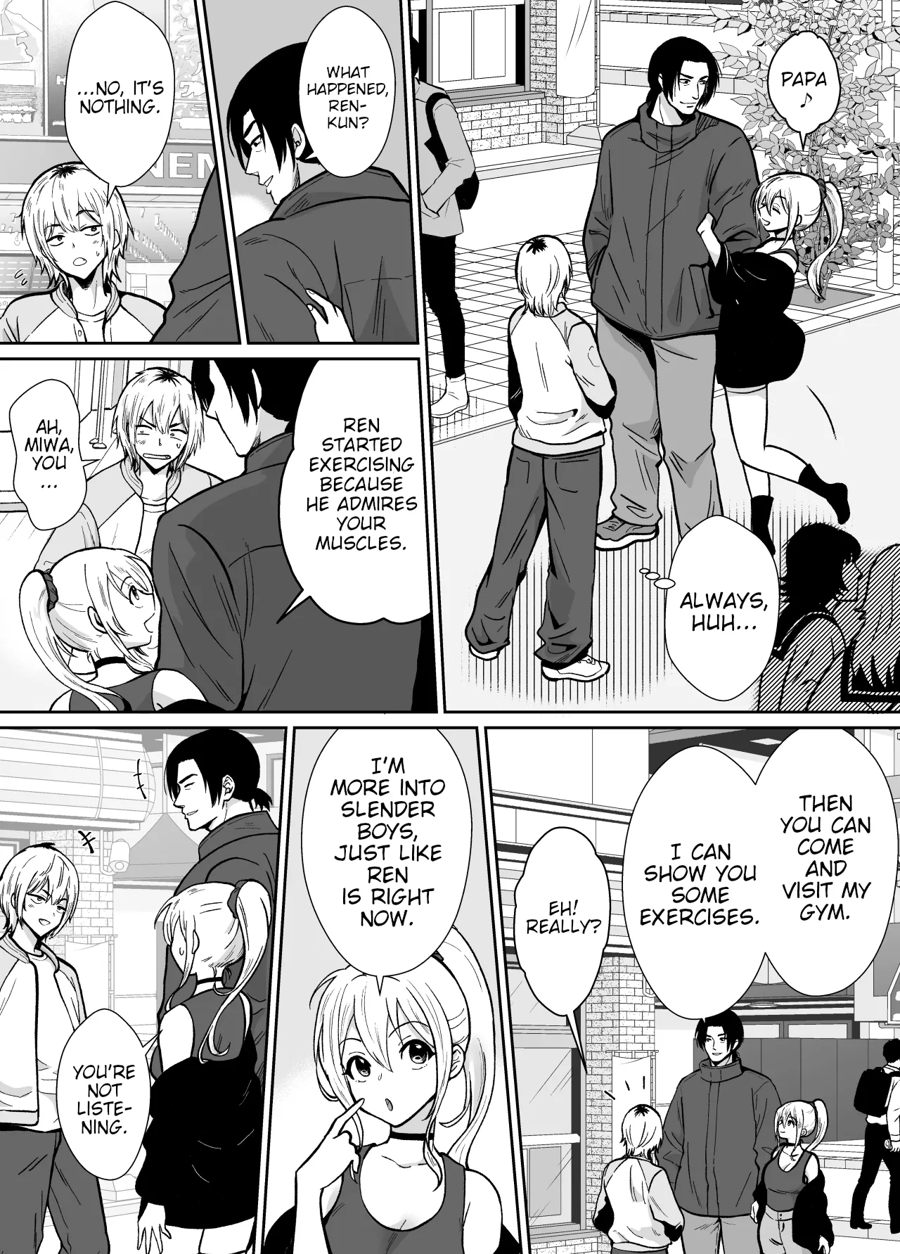 My Girlfriend's Father Is Having Sex With Me. page 3