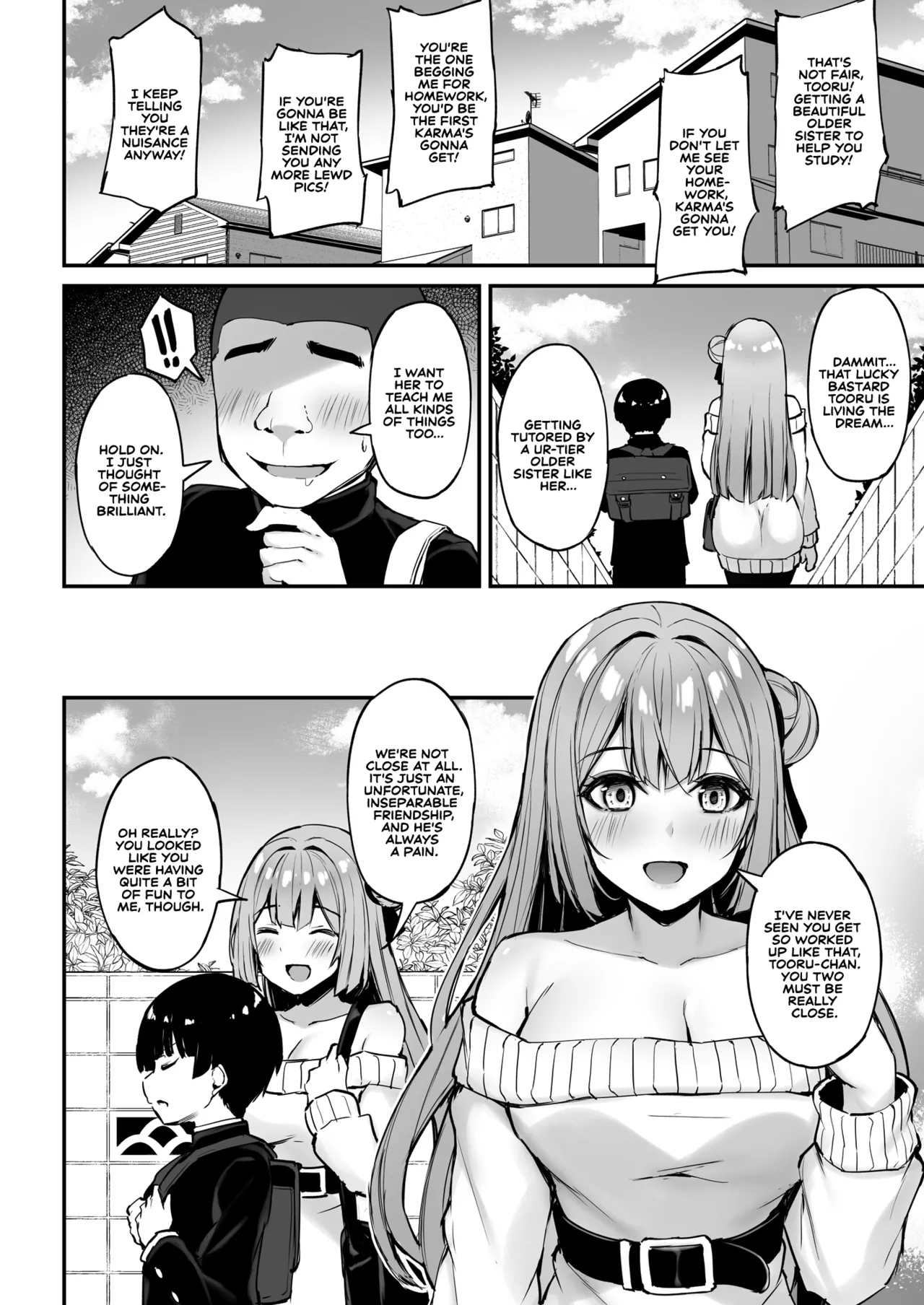 My Kind Onee-san, While I Was Away... page 9