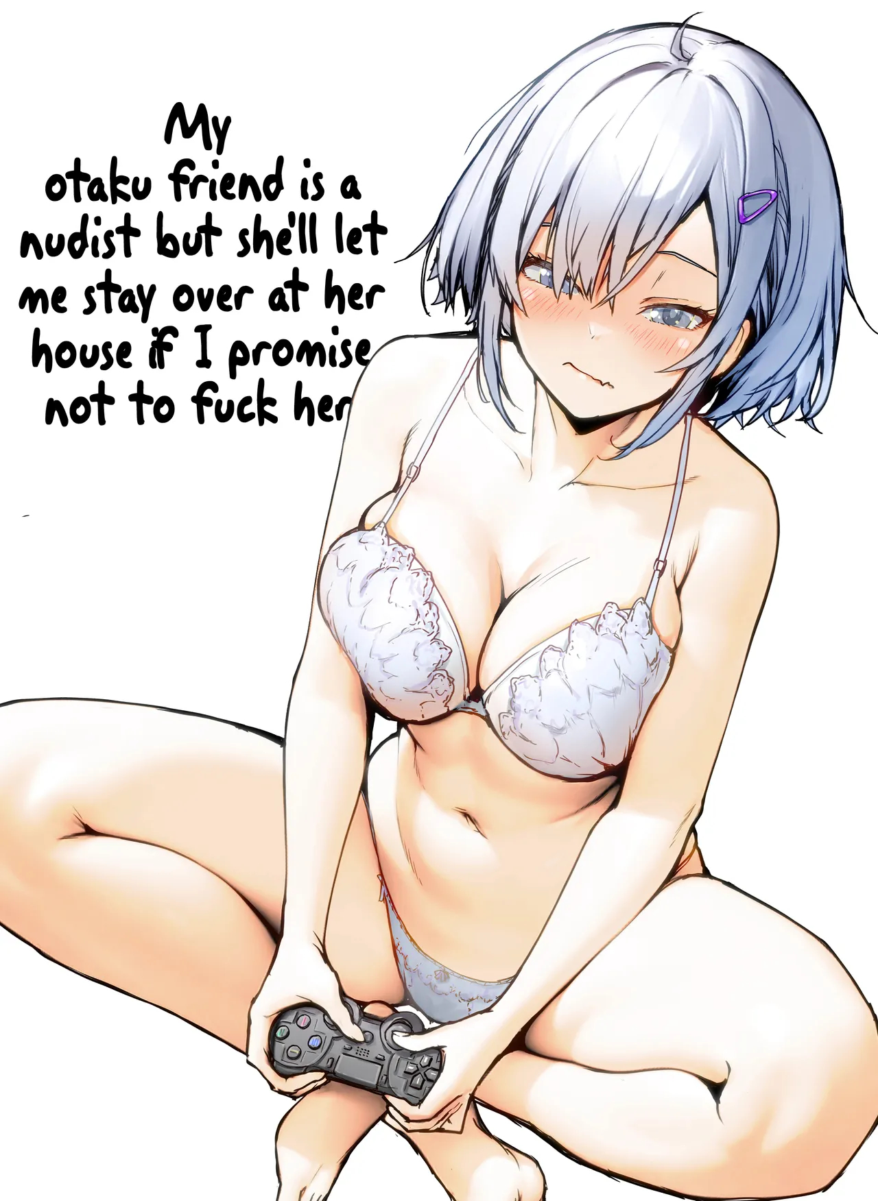 My Otaku Friend Is A Nudist But She'll Let Me Stay Over At Her House If I Promise Not To Fuck Her page 2