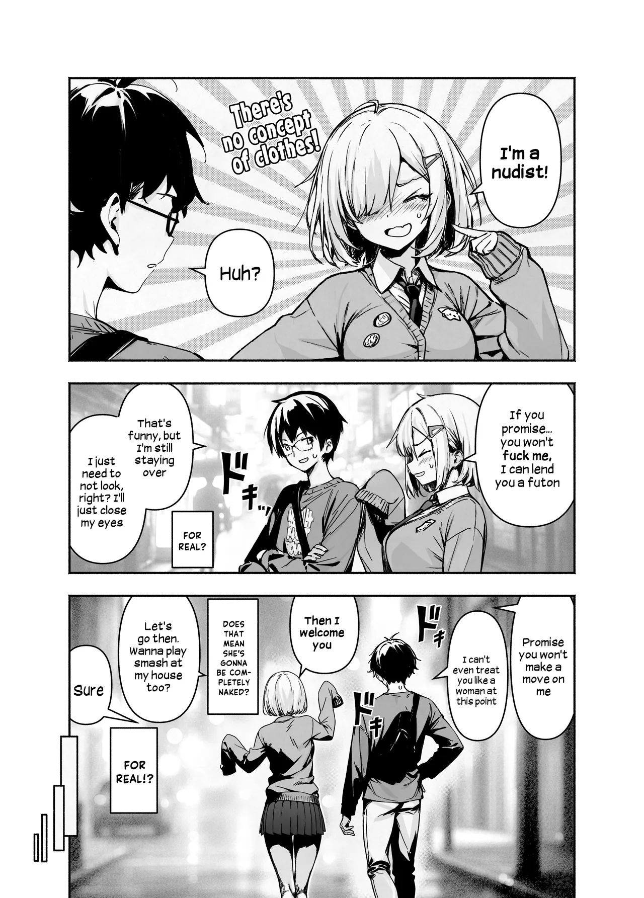 My Otaku Friend Is A Nudist But She'll Let Me Stay Over At Her House If I Promise Not To Fuck Her page 8