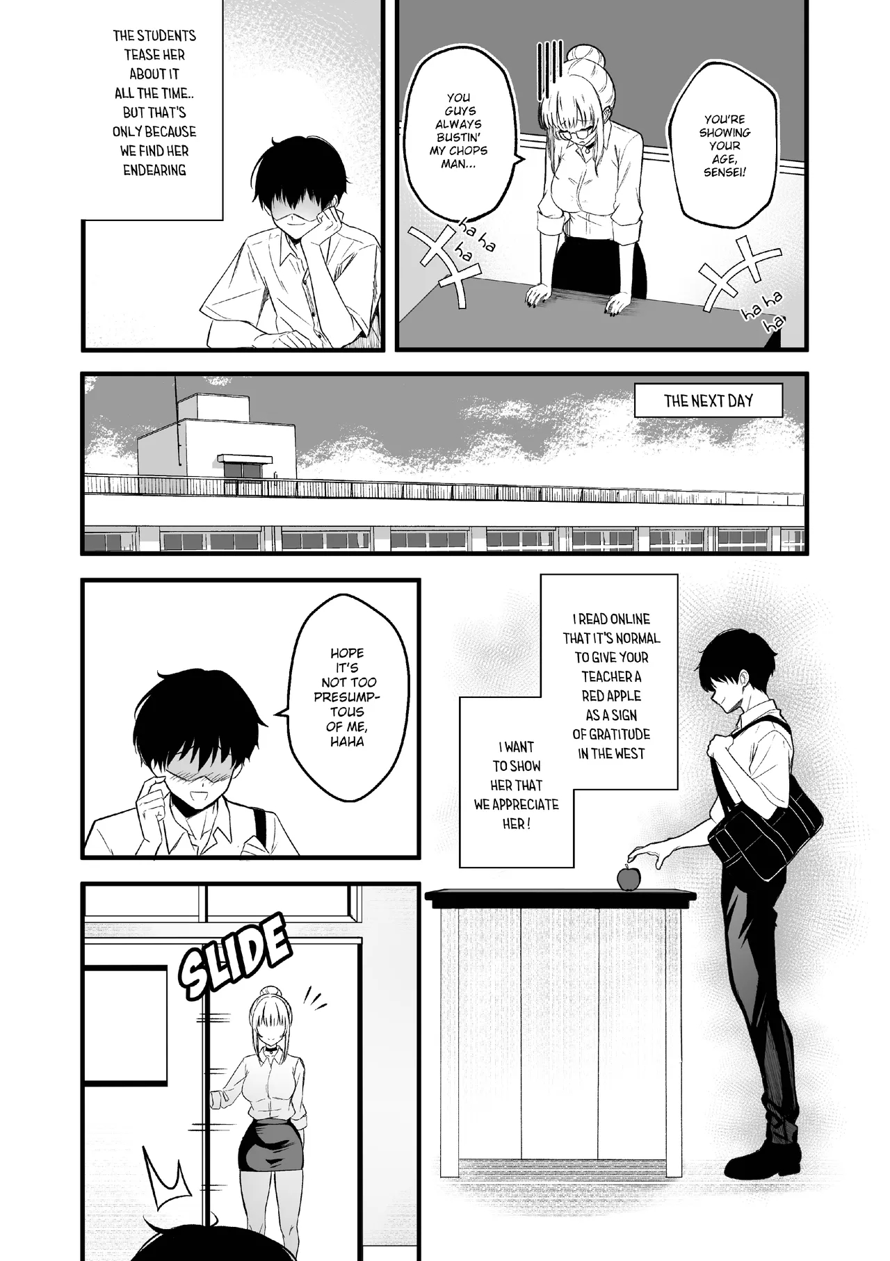 My Teacher Mori-sensei page 4