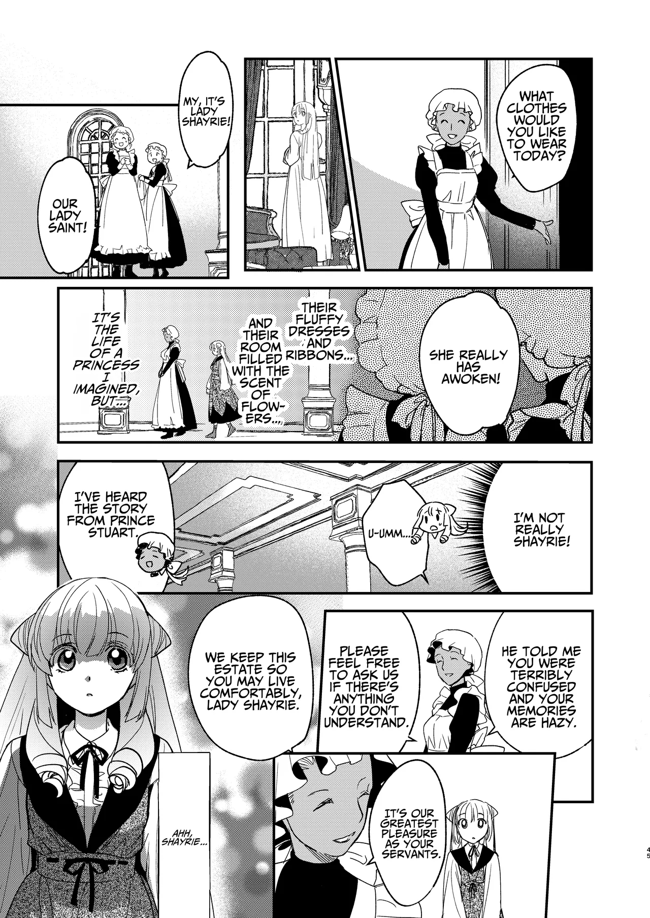 Naedoko Seijyo ~reborn As A Saint, Defiled In A Dream World~ page 44