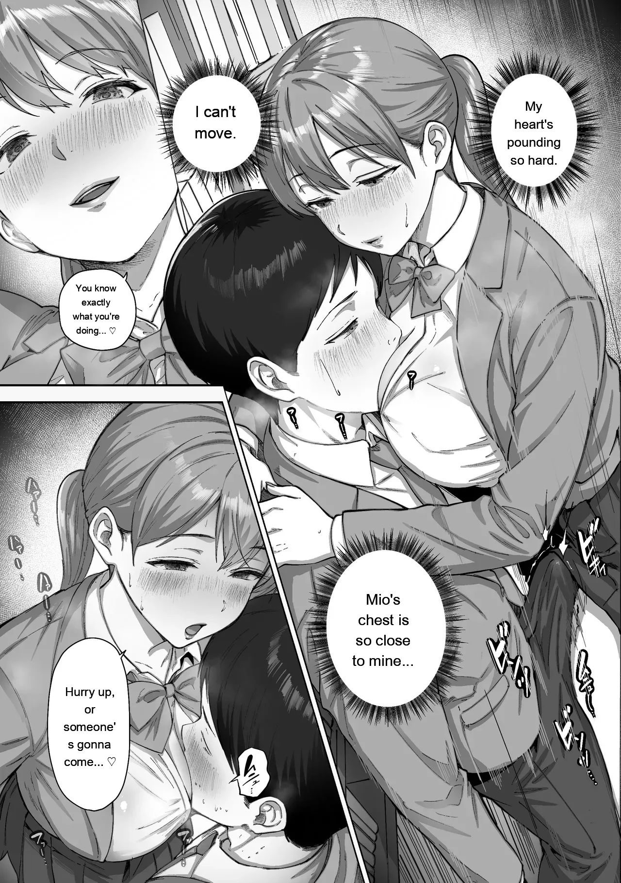 Nige Chin Complex ~aza To Kyonyuu Joshi No Chouhatsu Ni Bokki Kakushi Nigeta Zako Ww~ page 28