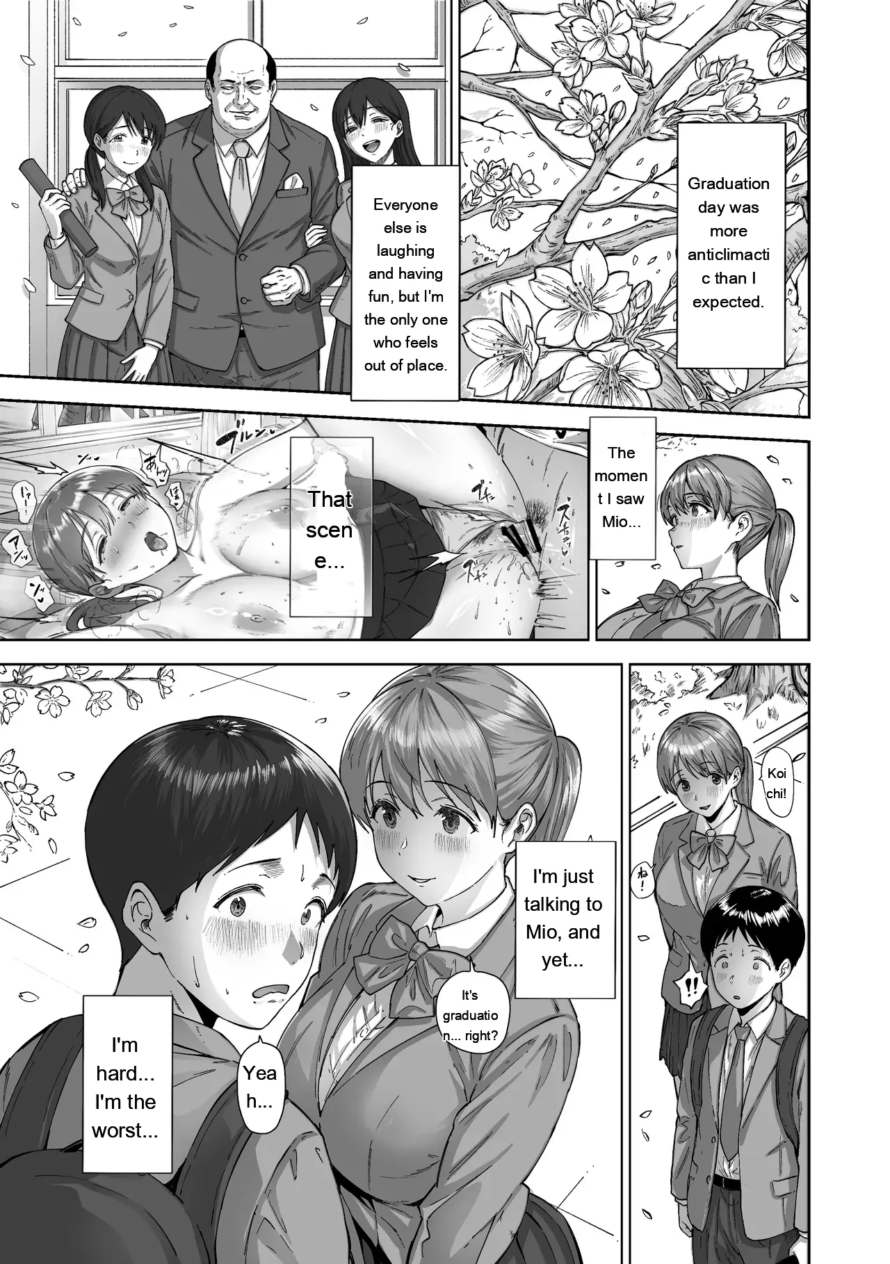 Nige Chin Complex ~aza To Kyonyuu Joshi No Chouhatsu Ni Bokki Kakushi Nigeta Zako Ww~ page 46