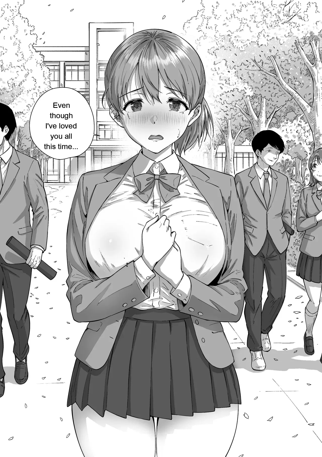 Nige Chin Complex ~aza To Kyonyuu Joshi No Chouhatsu Ni Bokki Kakushi Nigeta Zako Ww~ page 48