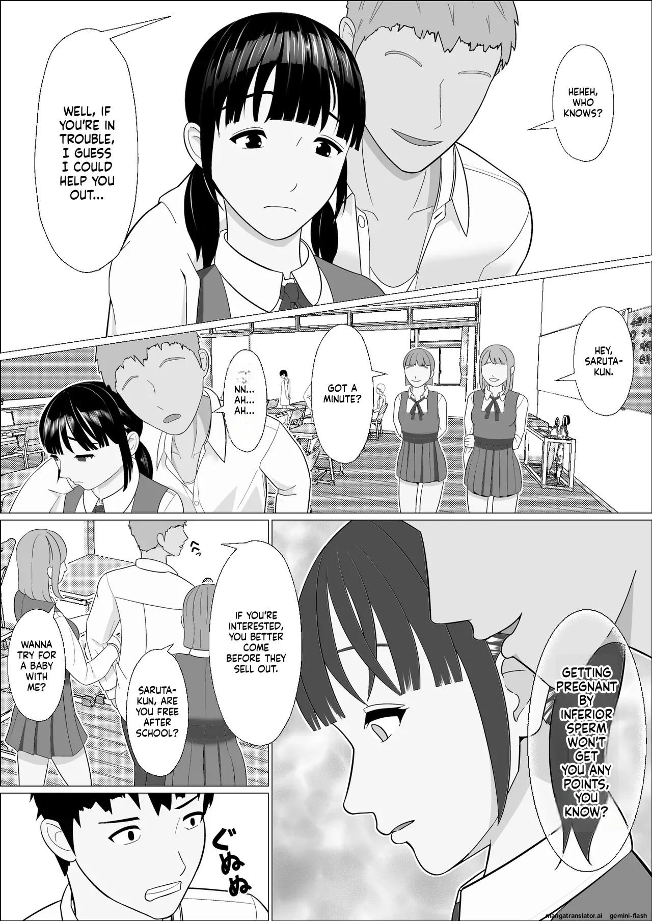Ninkatsu Gimuka Sekai De Ki Ni Naru Ano Ko Ga Tanetsuke Sareteta page 9