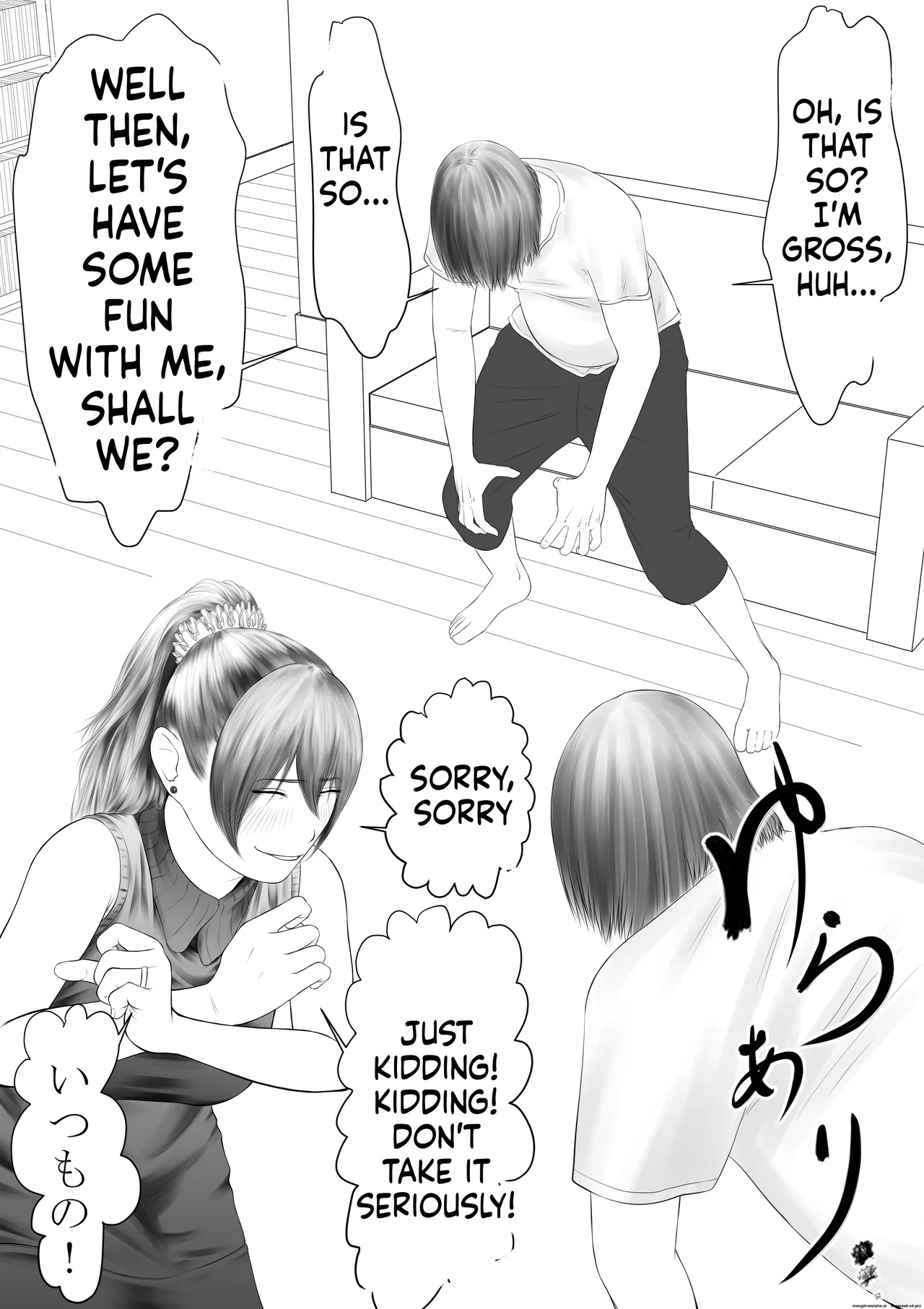 Okaasan Ga Hidoi Koto O Iu Node, Hippa Taitara, Yal Koto Ga Dekimashita page 3