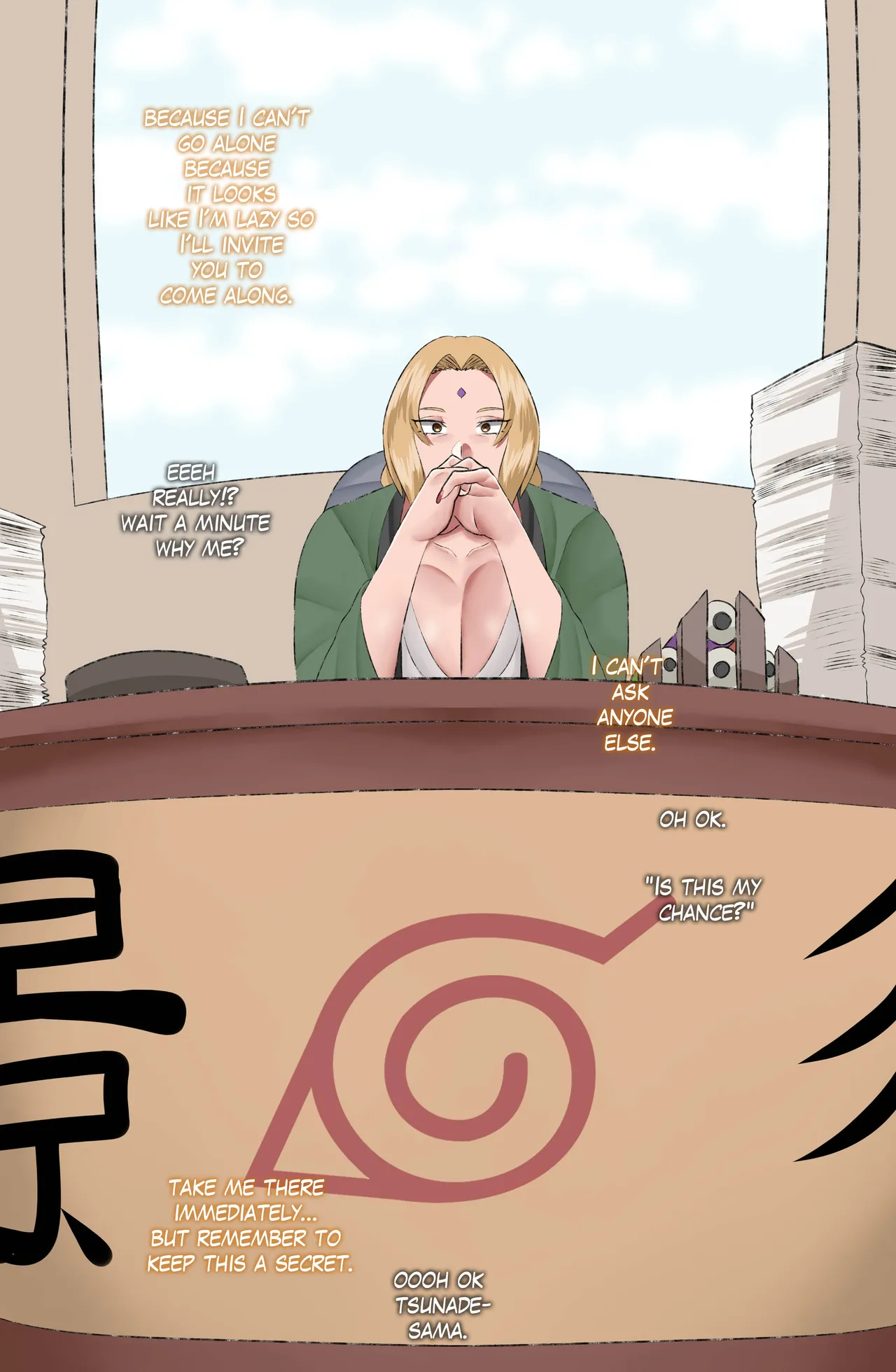 One Day With Tsunade-sama page 4
