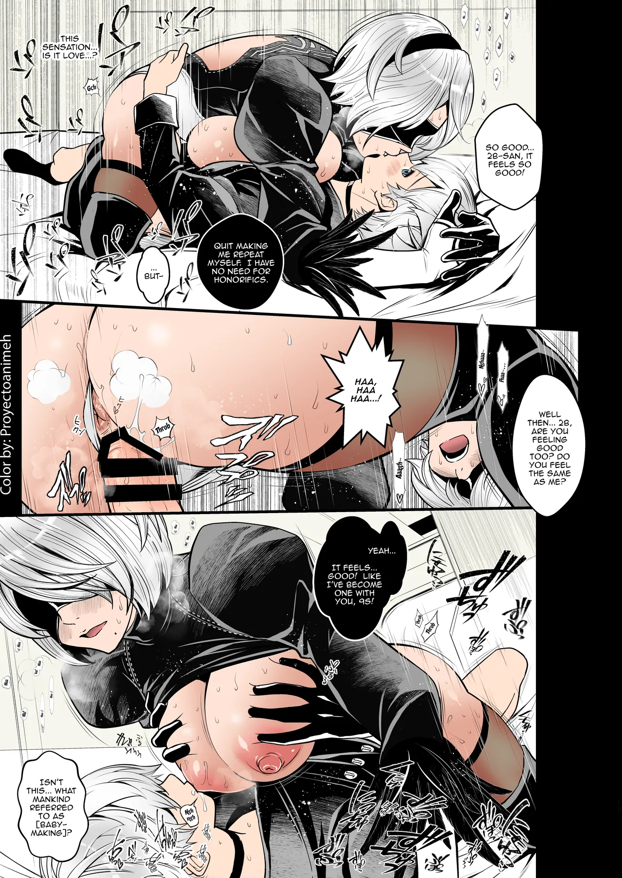 Onna Senshinokyuusoku Female Warrior Rest Colorized page 15
