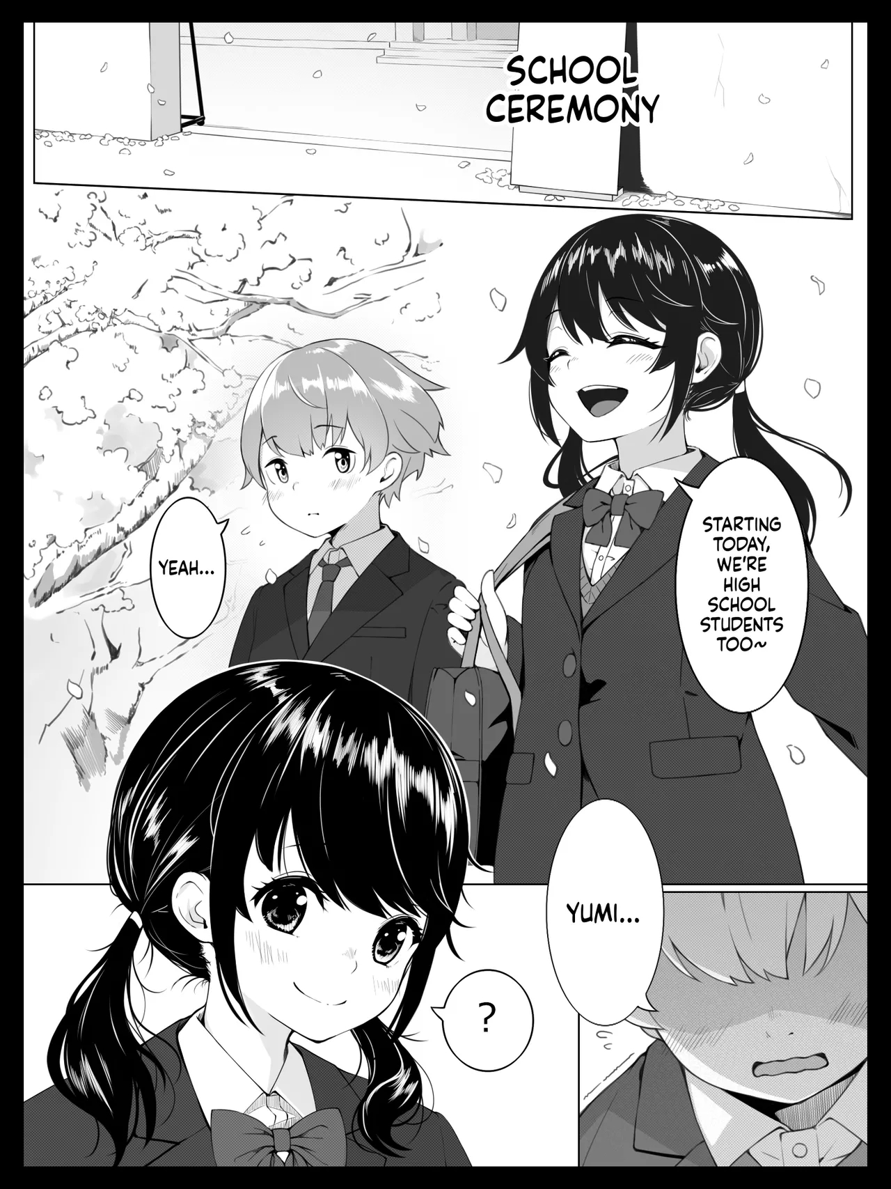 Osananajimi No Yumi-chan Wa Boku Ga Neteiru Aida Ni Giri No Onii-san Ni Okasaremashita page 2
