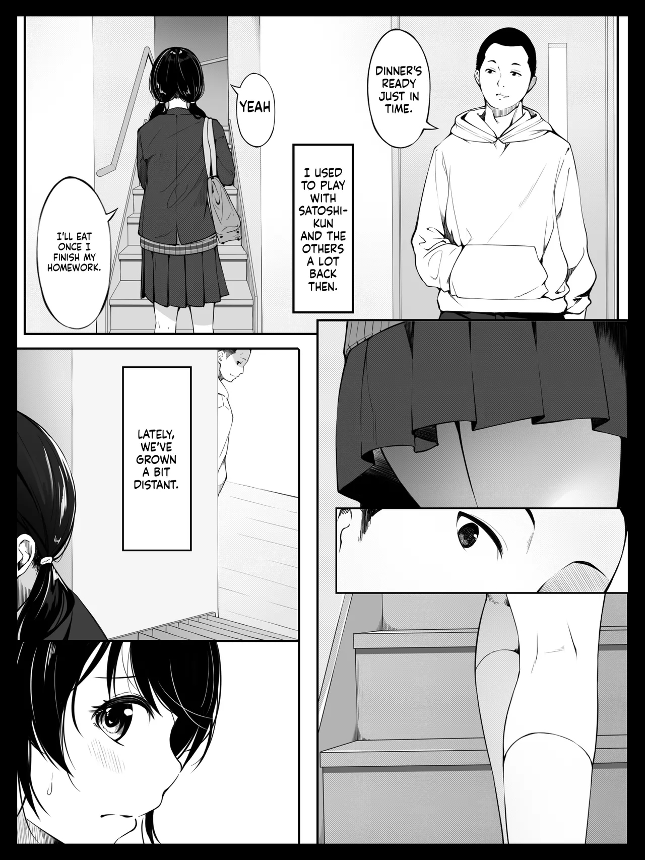Osananajimi No Yumi-chan Wa Boku Ga Neteiru Aida Ni Giri No Onii-san Ni Okasaremashita page 8