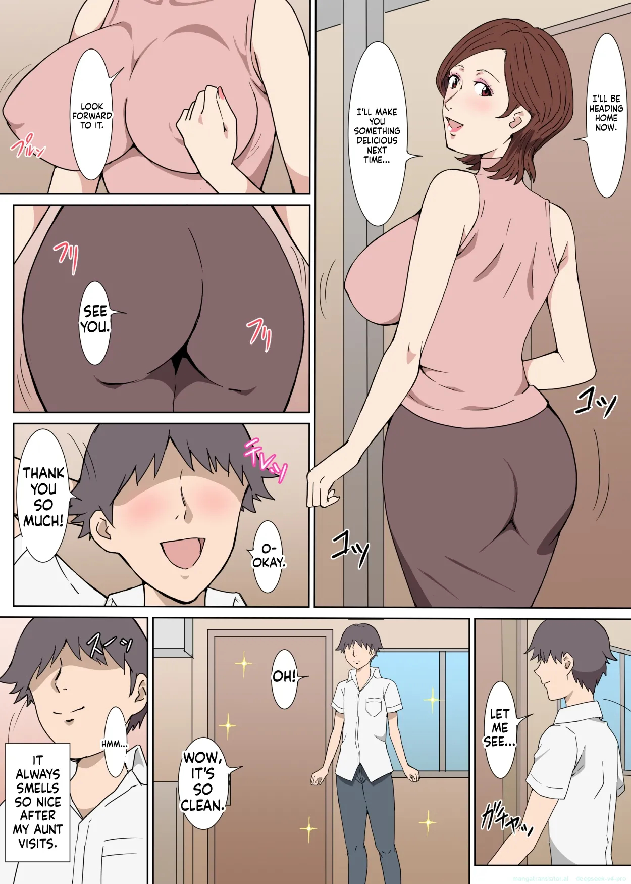 Osekkaina Oba-san To Apart De Sex Shita Hanashi page 3