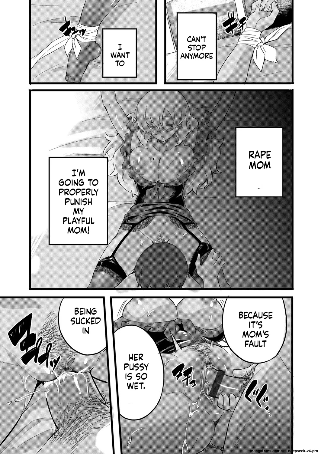Otokoasobi Bakari Shitetara Musuko Ni Oshioki Chinpo De Okorarechaimashita page 10