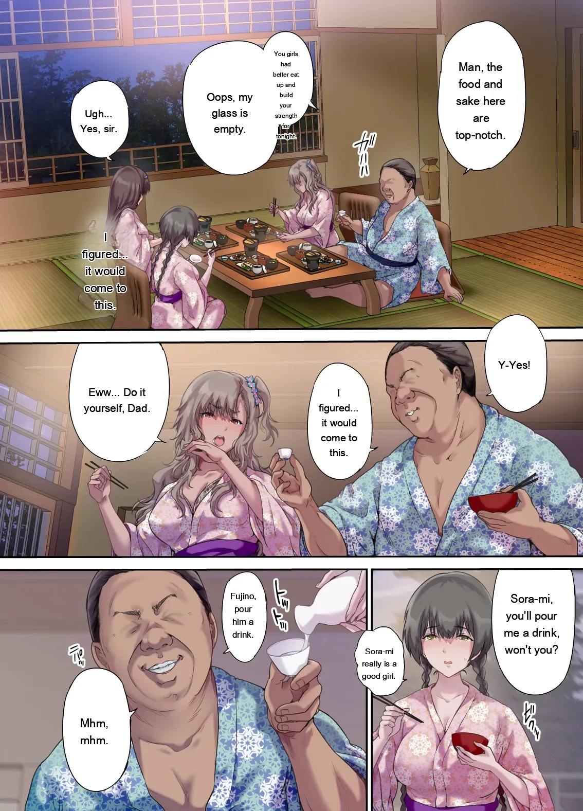 Papa No Shinshitsu Wa Musume Tomodachi No Tamariba 3 page 9