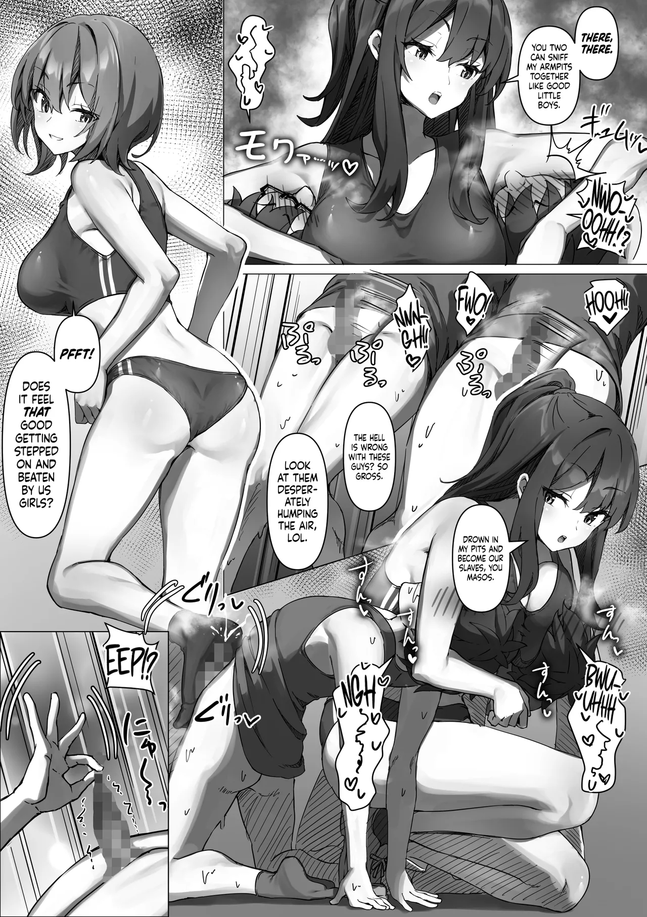 Rikujo Joshi No Waki Ni Tsui Kofun Shite Shimatta Maso Ni Batsu Ga Kudaru Hanashi page 10