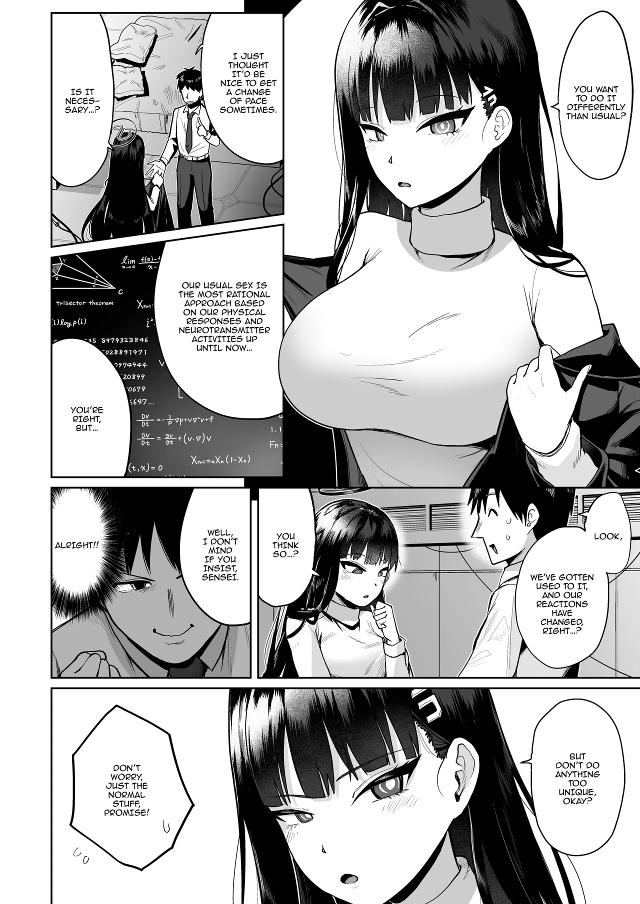 Rio's Logical Sex And Sensei's Illogical Sex page 5