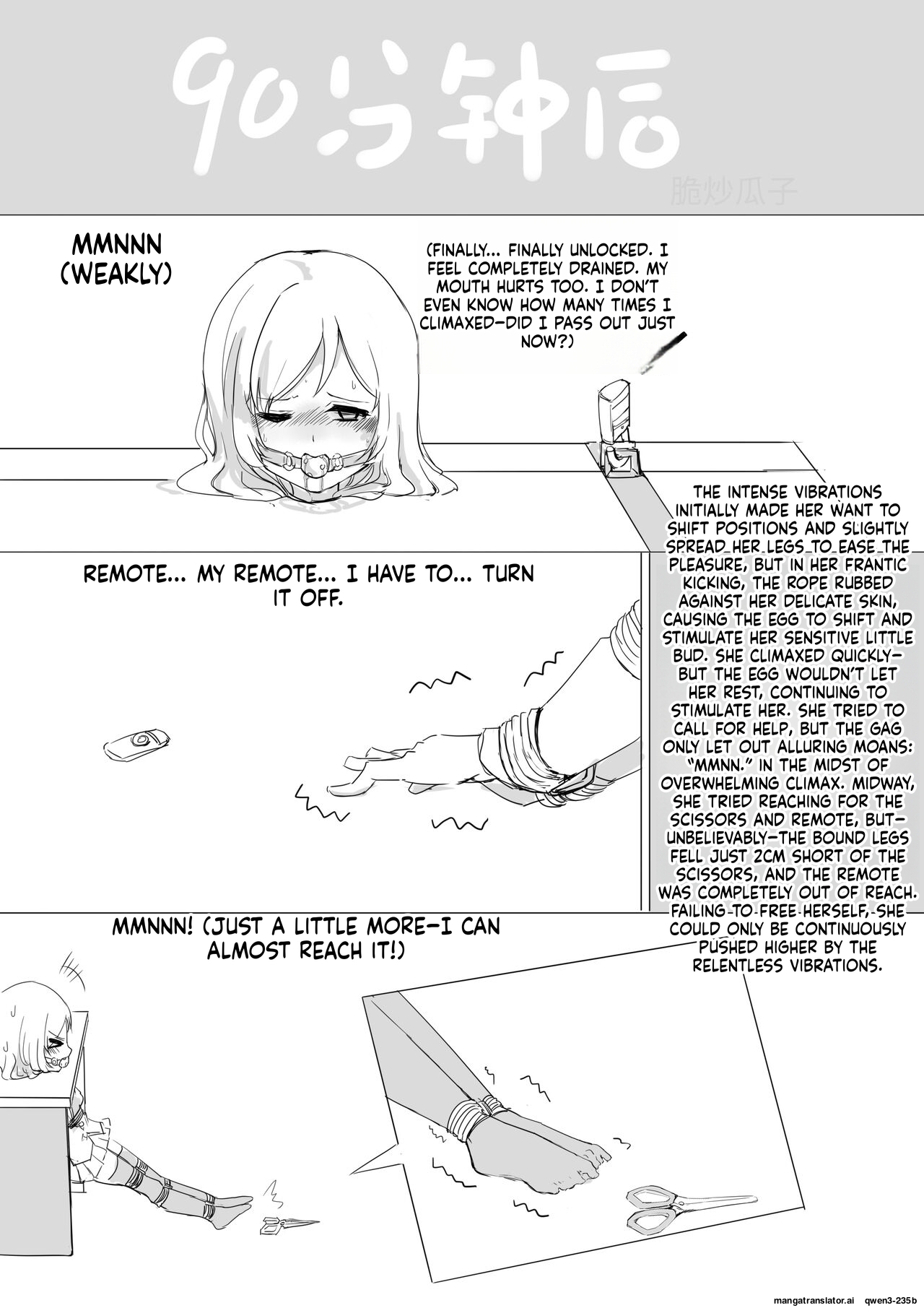 Selfbondage Of 《lovelive!》tojo Nozomi page 11