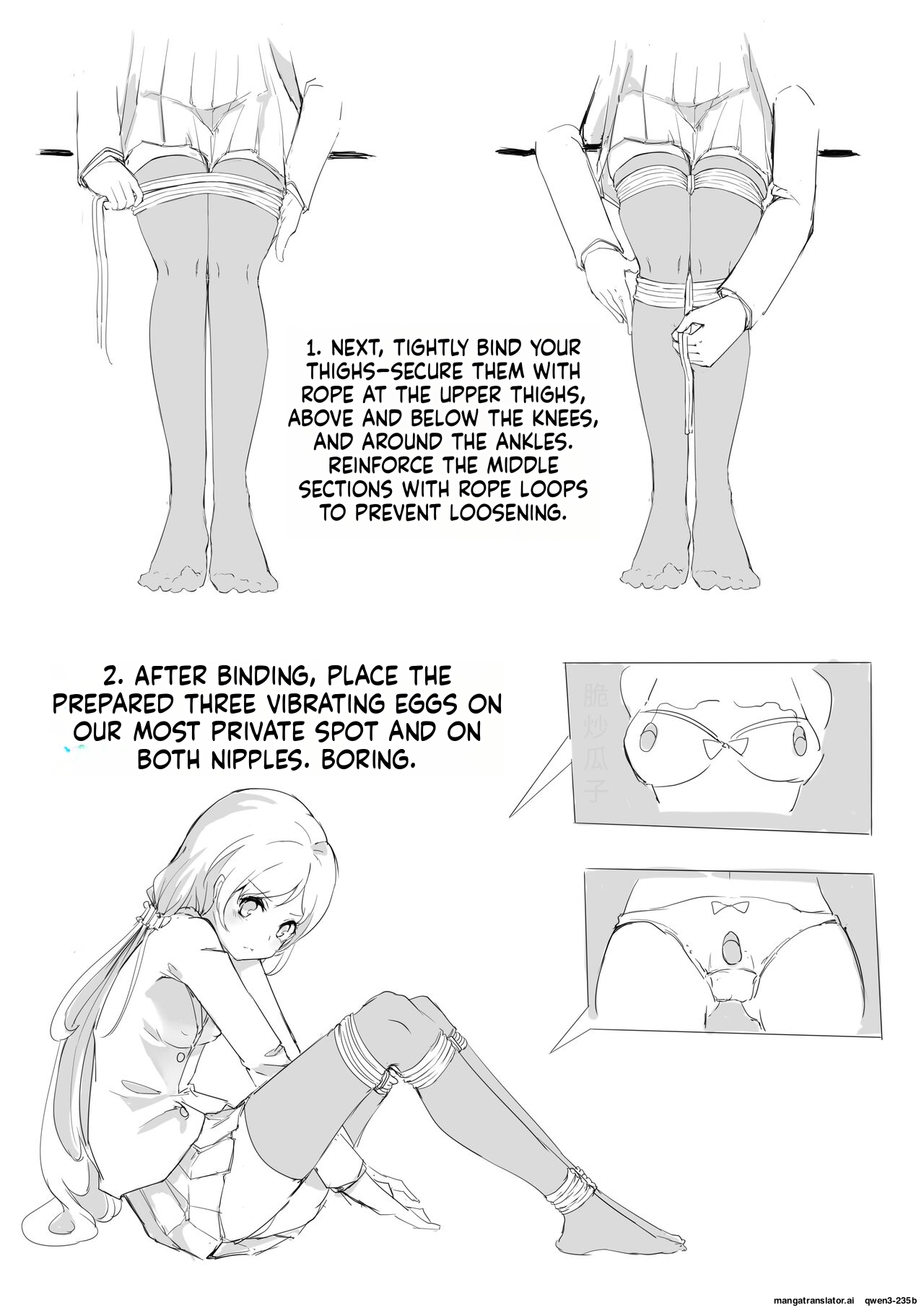 Selfbondage Of 《lovelive!》tojo Nozomi page 5