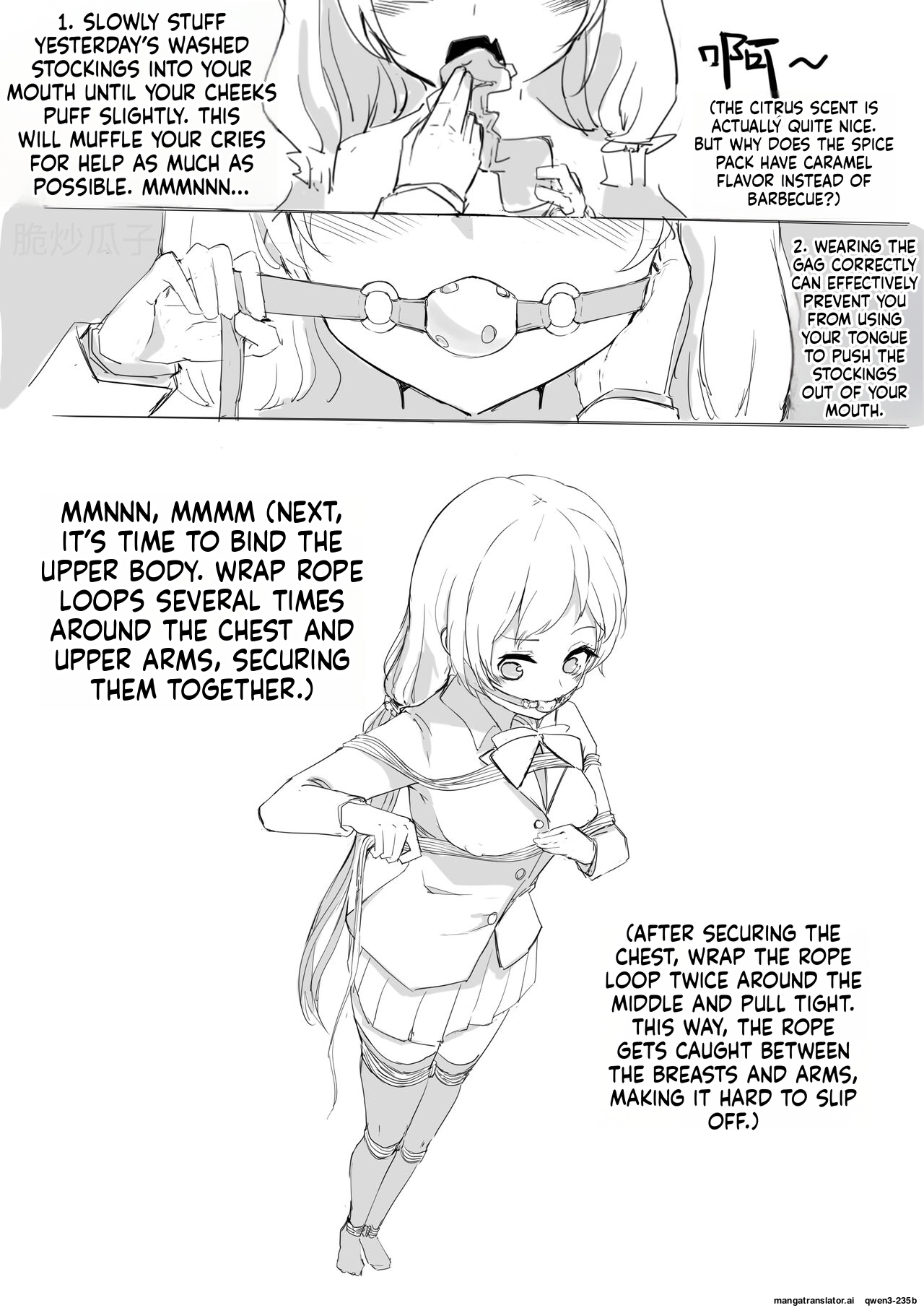 Selfbondage Of 《lovelive!》tojo Nozomi page 6