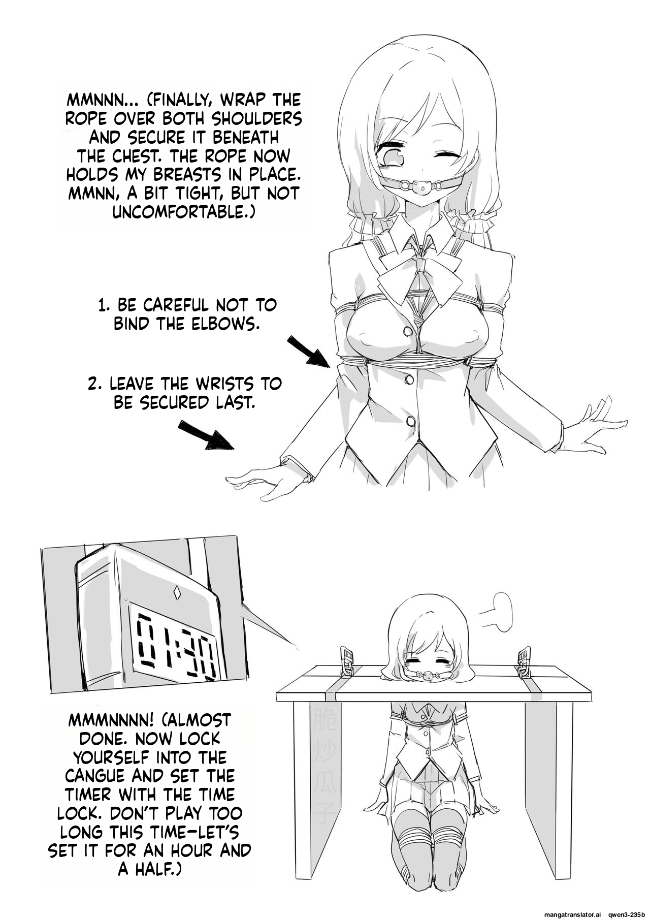 Selfbondage Of 《lovelive!》tojo Nozomi page 7