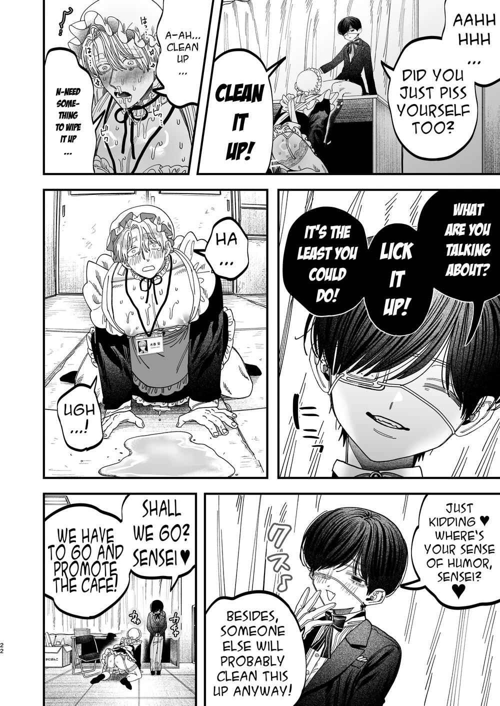 Sexually Trained By My Excessively Big Dicked Student ~sloppy Culture Festival~ page 21