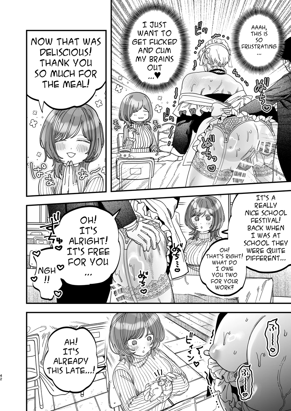 Sexually Trained By My Excessively Big Dicked Student ~sloppy Culture Festival~ page 41