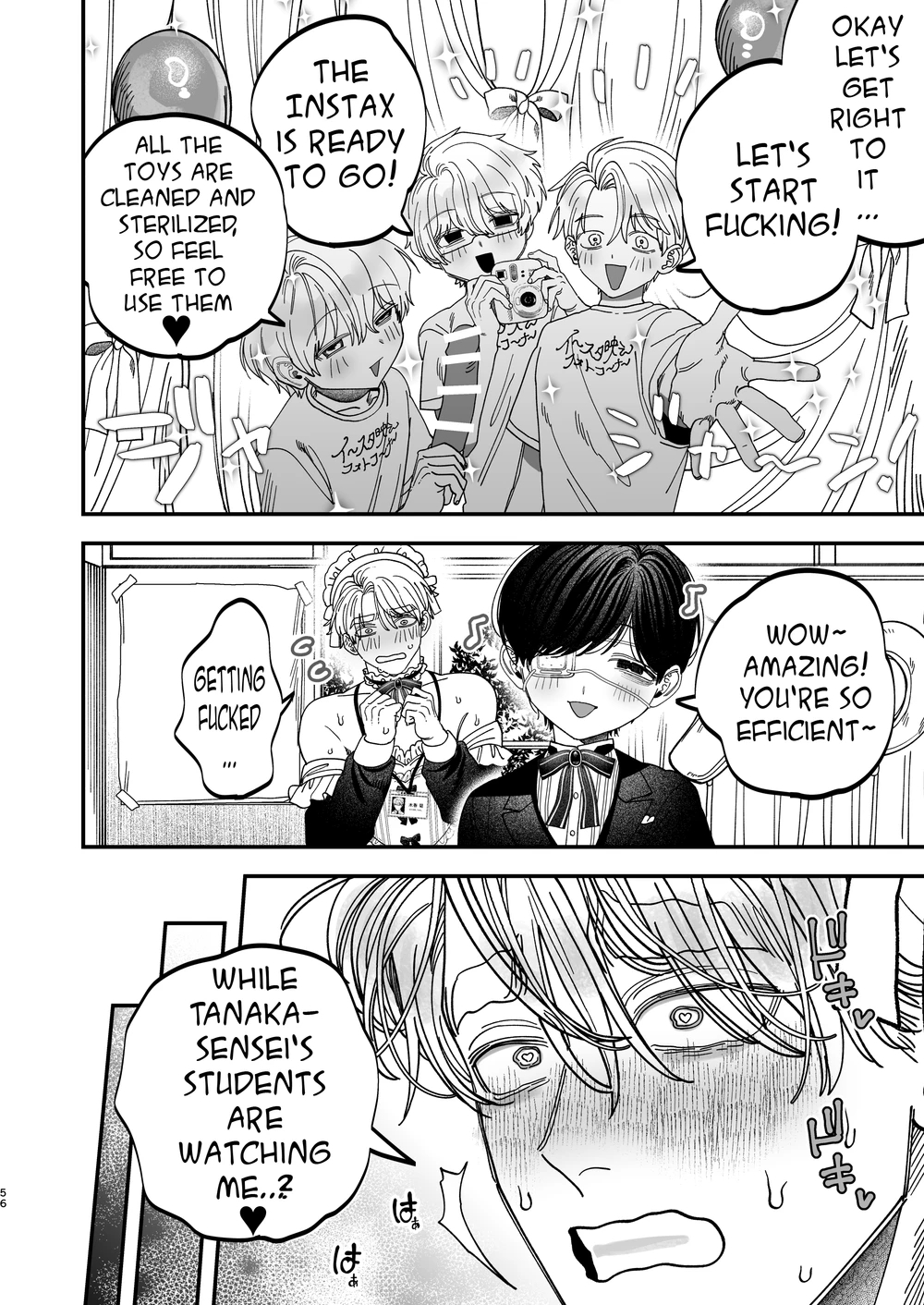 Sexually Trained By My Excessively Big Dicked Student ~sloppy Culture Festival~ page 55