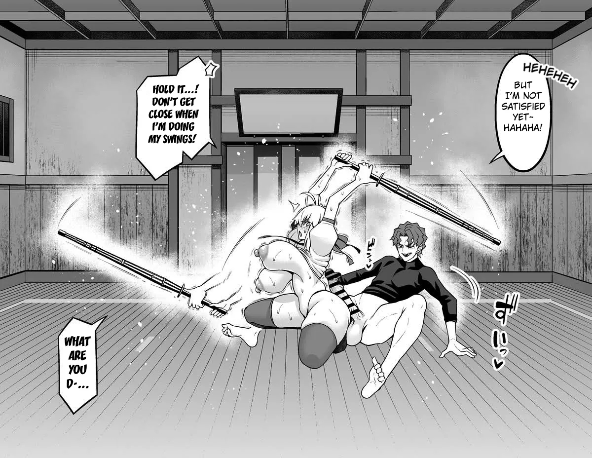 Shinji Is Taking Artoria For A Walk At Night❤ page 8