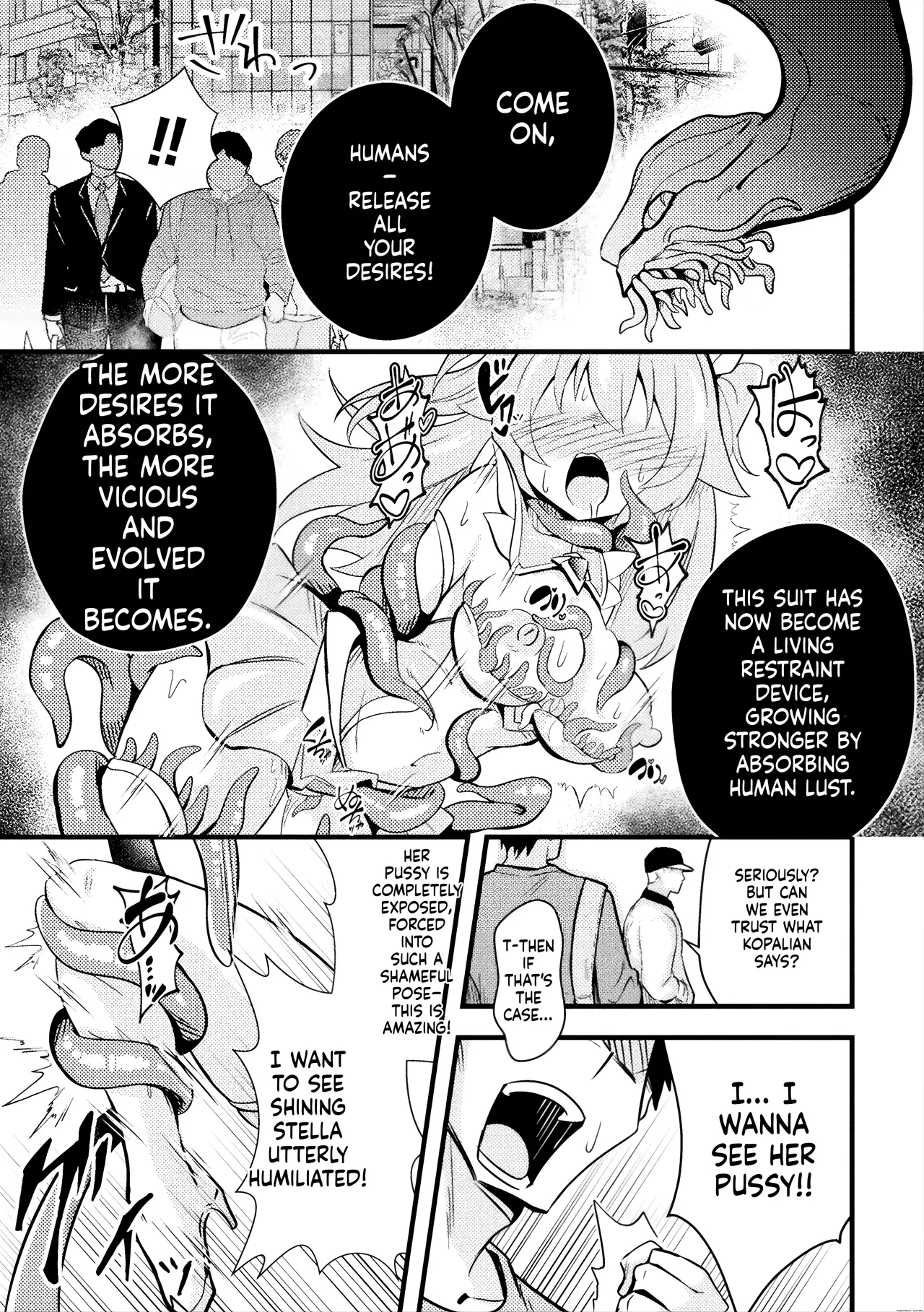 Shiny Stella ~karamitsuku Seishoku No Te~ page 11
