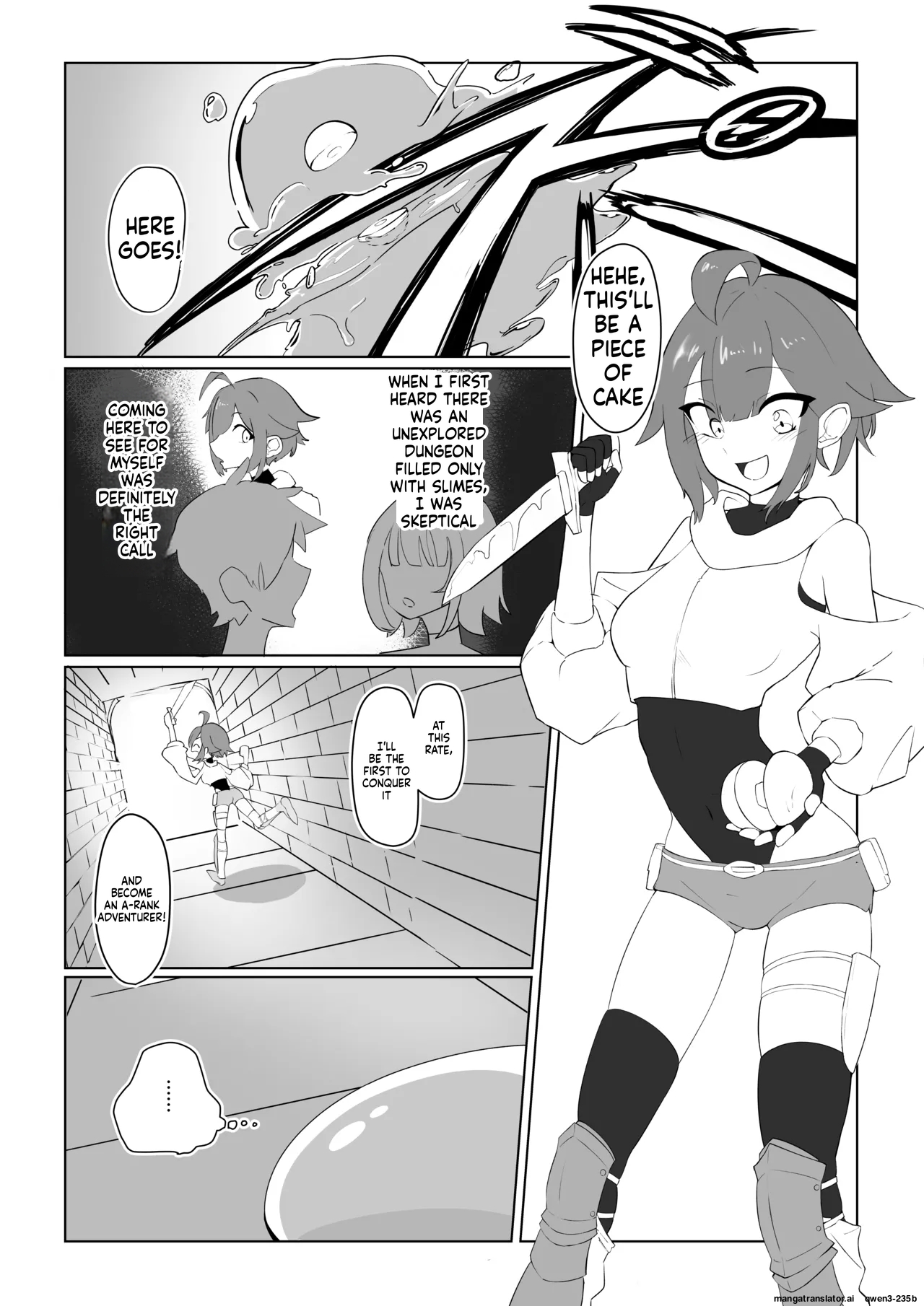 Slime Onee-san To Onna Boukensha-chan page 2