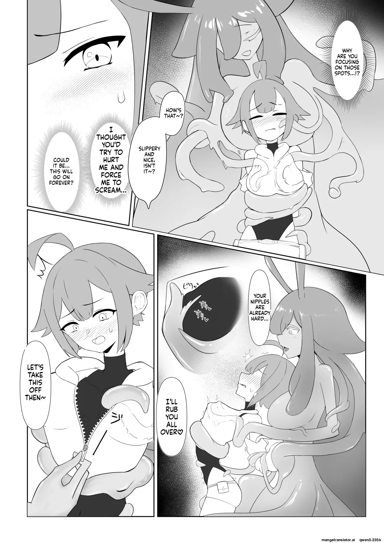 Slime Onee-san To Onna Boukensha-chan page 8