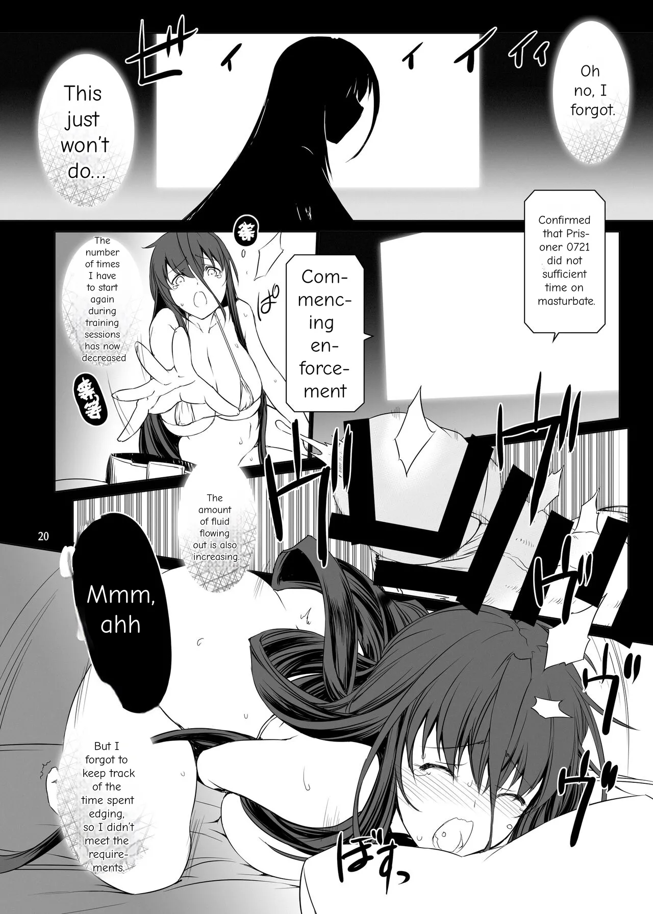 Sperm Prison 2: Futanari Training And Masturbation Instruction page 21
