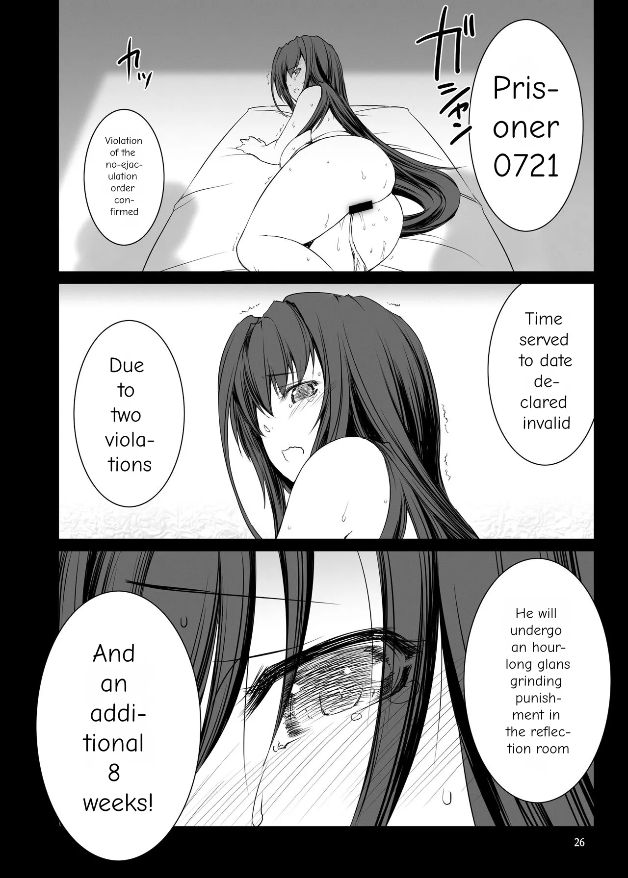 Sperm Prison 2: Futanari Training And Masturbation Instruction page 27