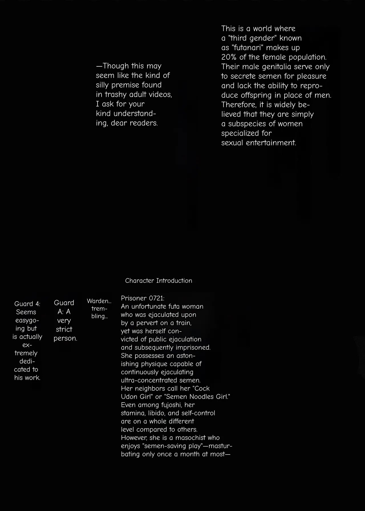 Sperm Prison 2: Futanari Training And Masturbation Instruction page 3