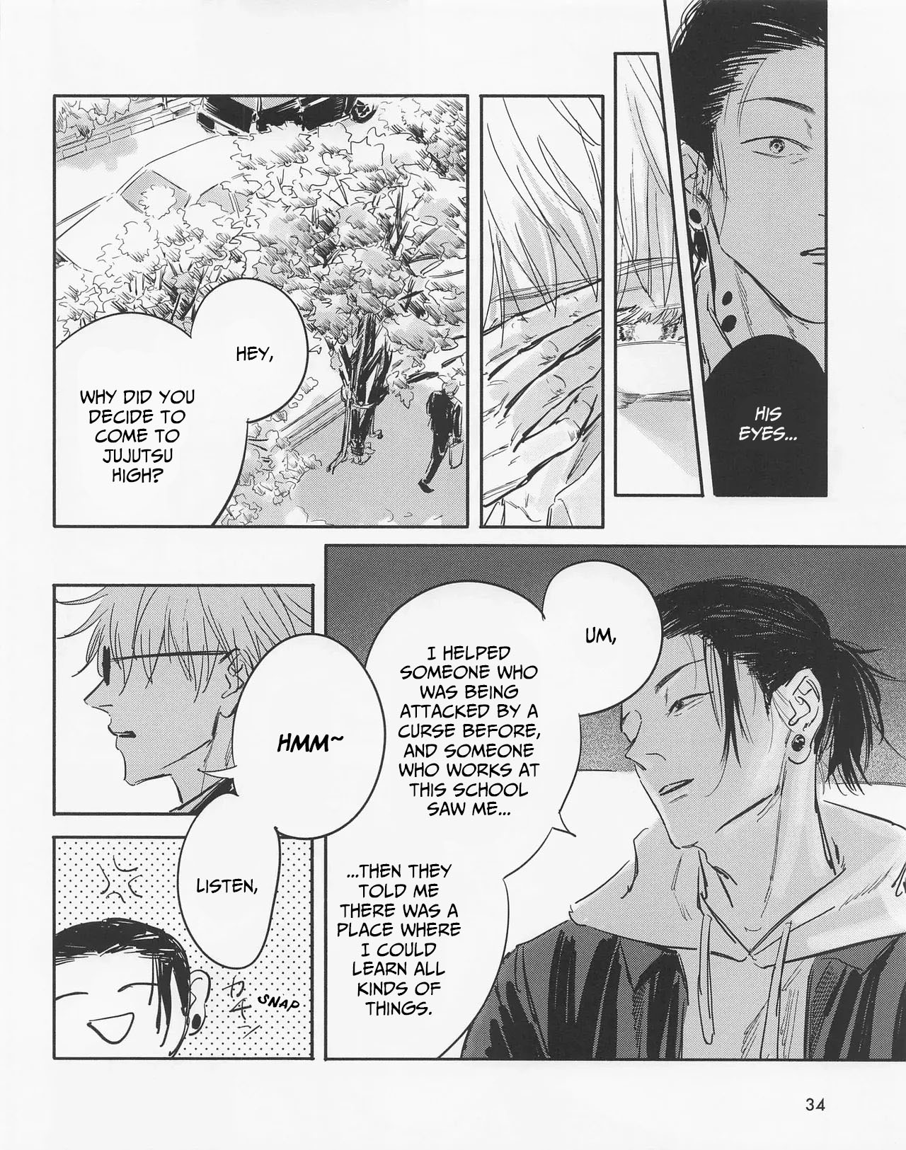 Spring, Even After Death – Jujutsu Kaisen Dj page 33