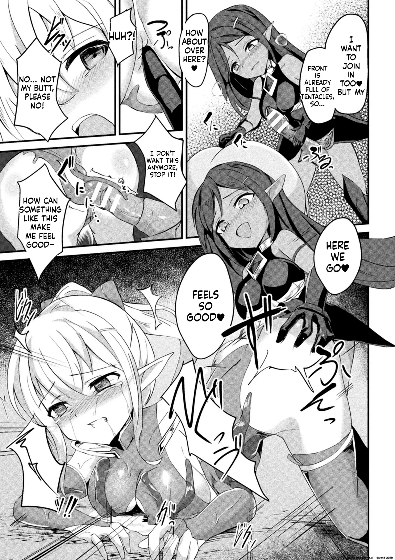 Suigeki No Cattleya ~midaresaku Naedoko No Elf Kenshi~ page 17