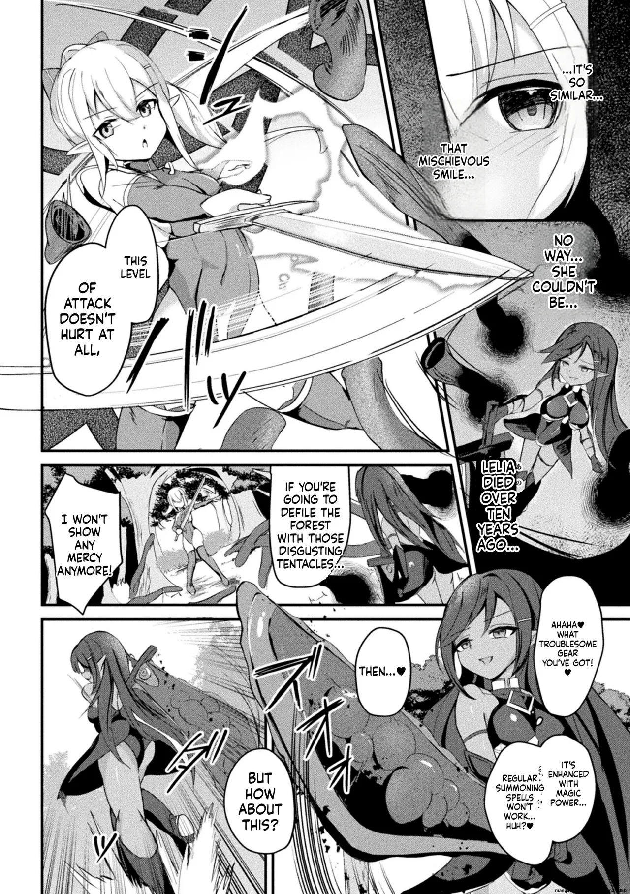 Suigeki No Cattleya ~midaresaku Naedoko No Elf Kenshi~ page 2