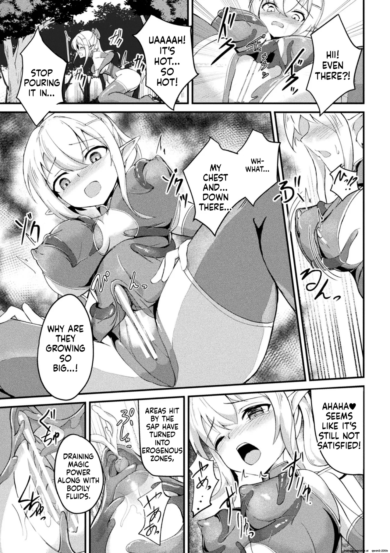 Suigeki No Cattleya ~midaresaku Naedoko No Elf Kenshi~ page 9