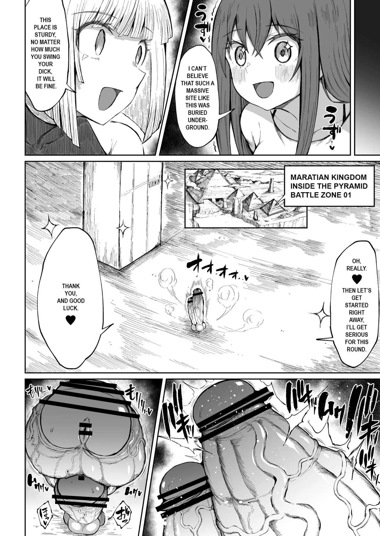 Super Cock Showdown Maratian Kingdom Arc page 28