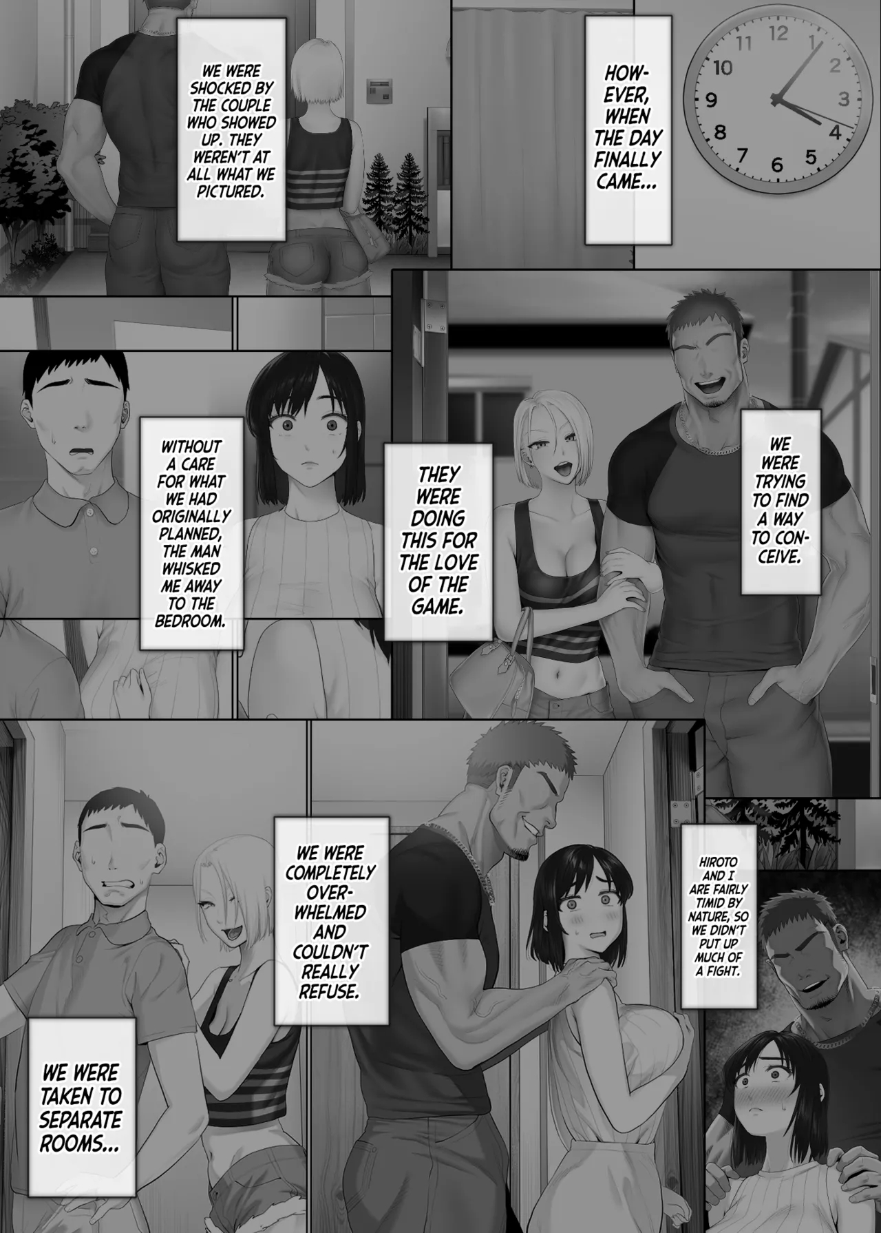 Swinging With The Pros 2: A Housewife's First Orgasm page 8