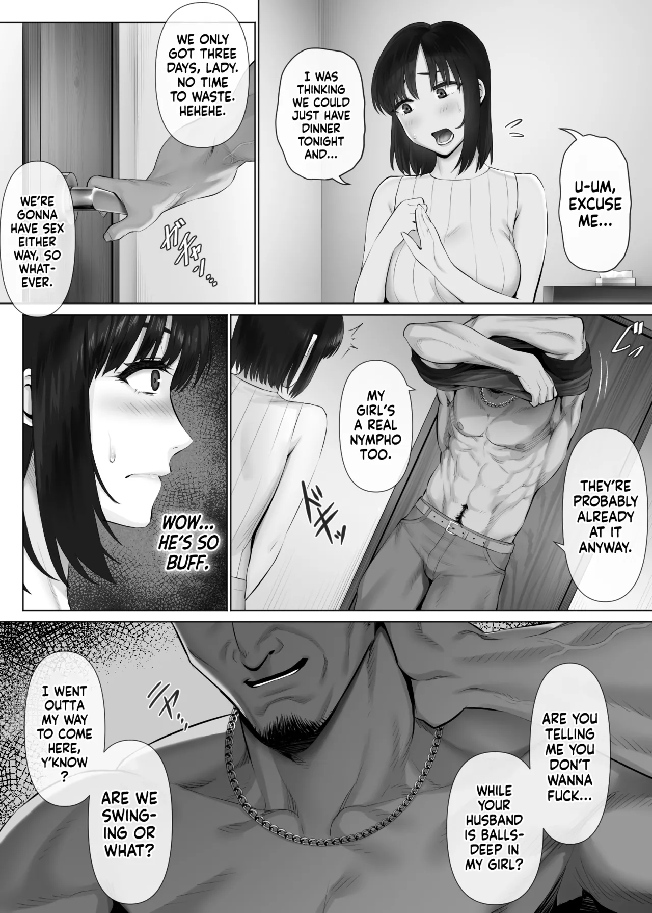 Swinging With The Pros 2: A Housewife's First Orgasm page 9