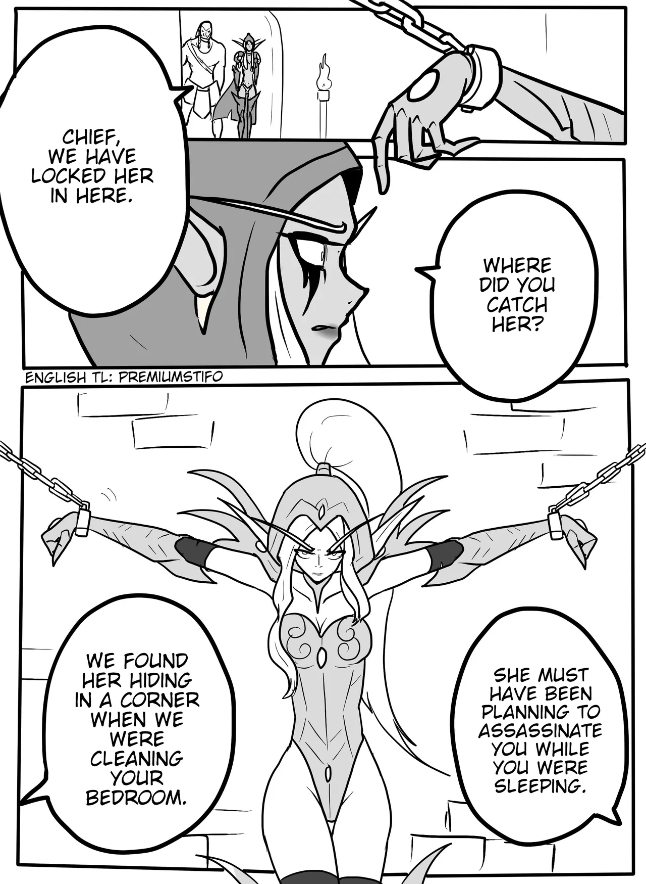 Sylvanas X Valeera page 1