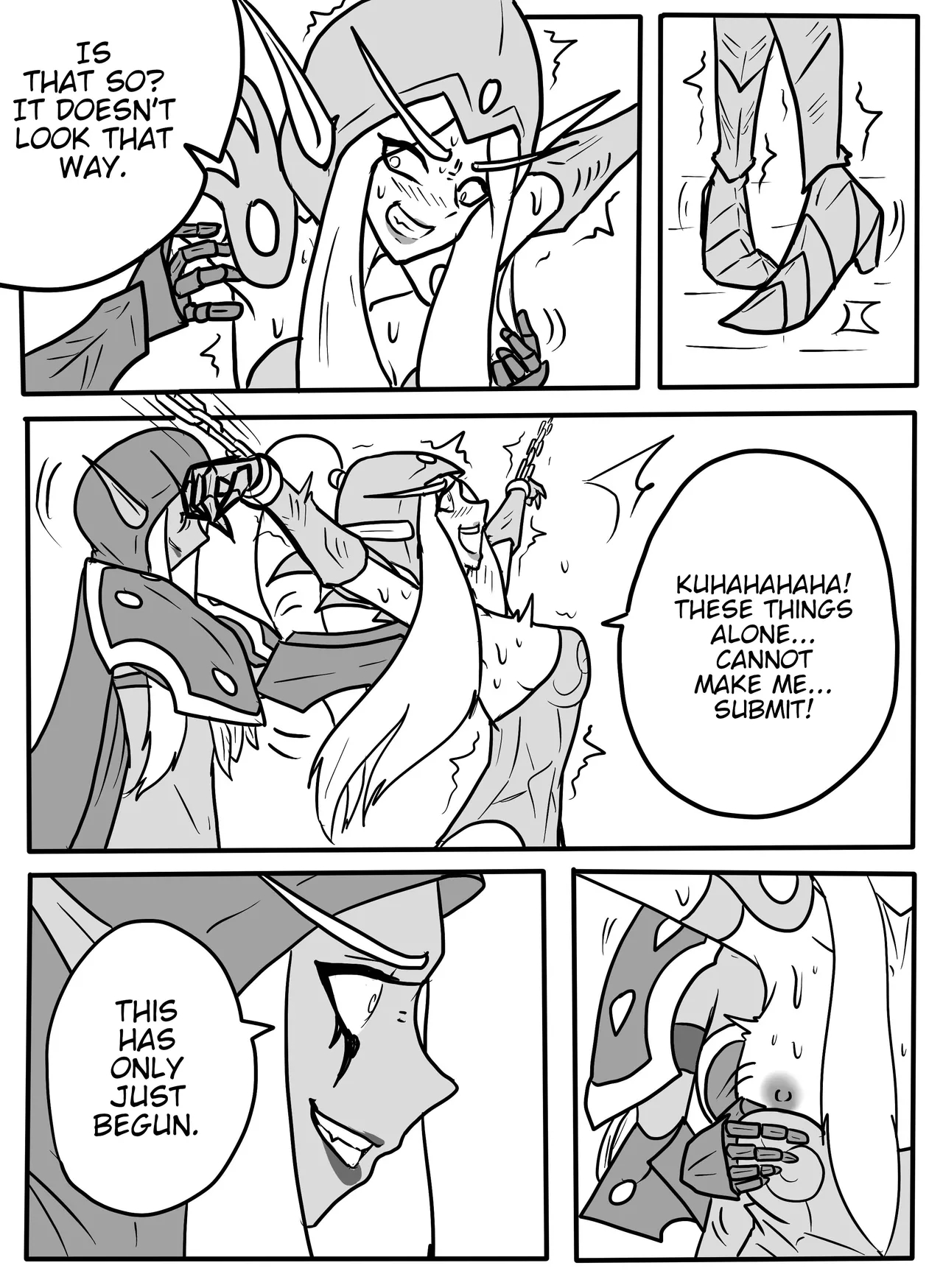 Sylvanas X Valeera page 5